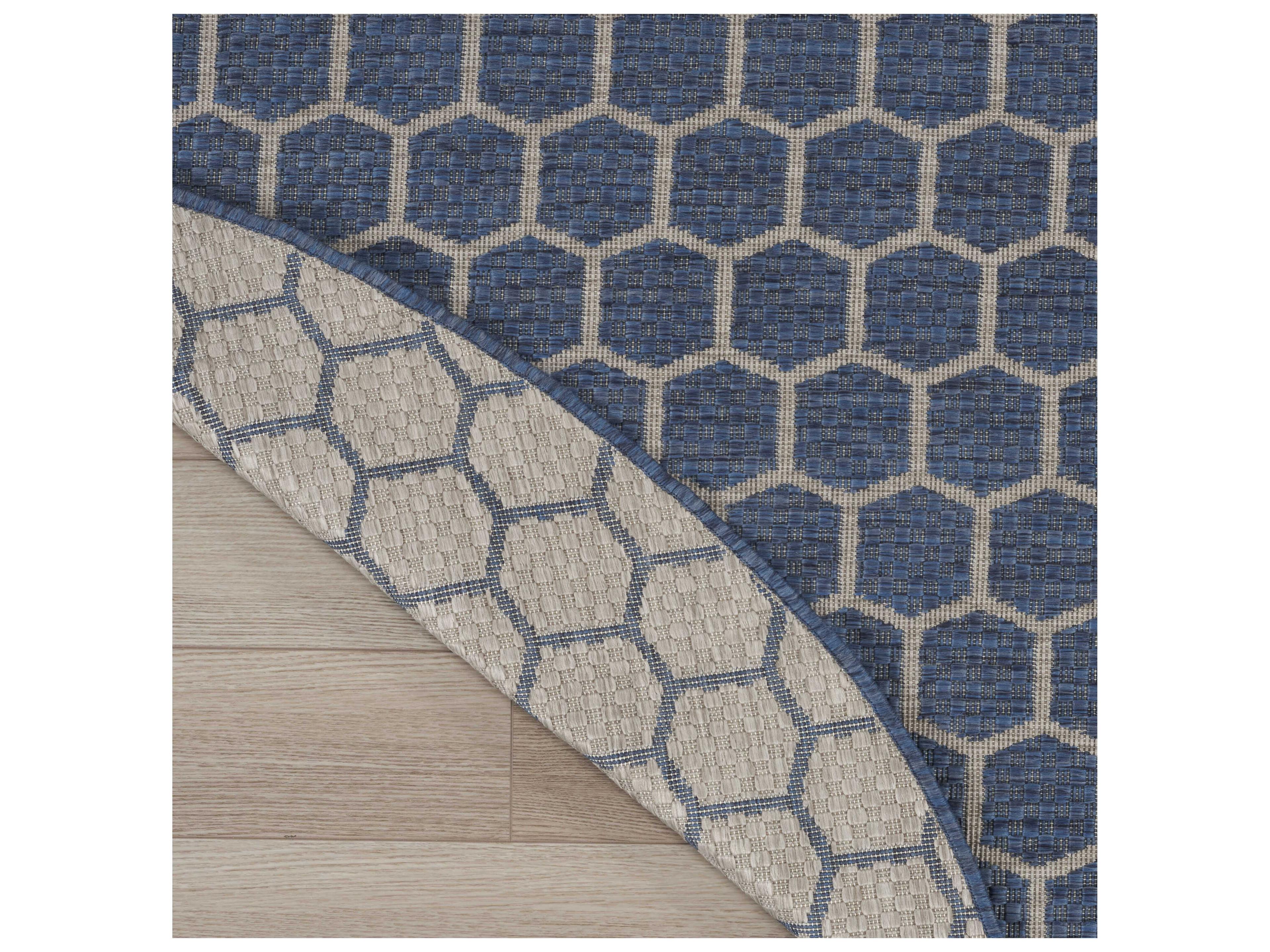 Nourison Twist Reversible Geometric Area Rug