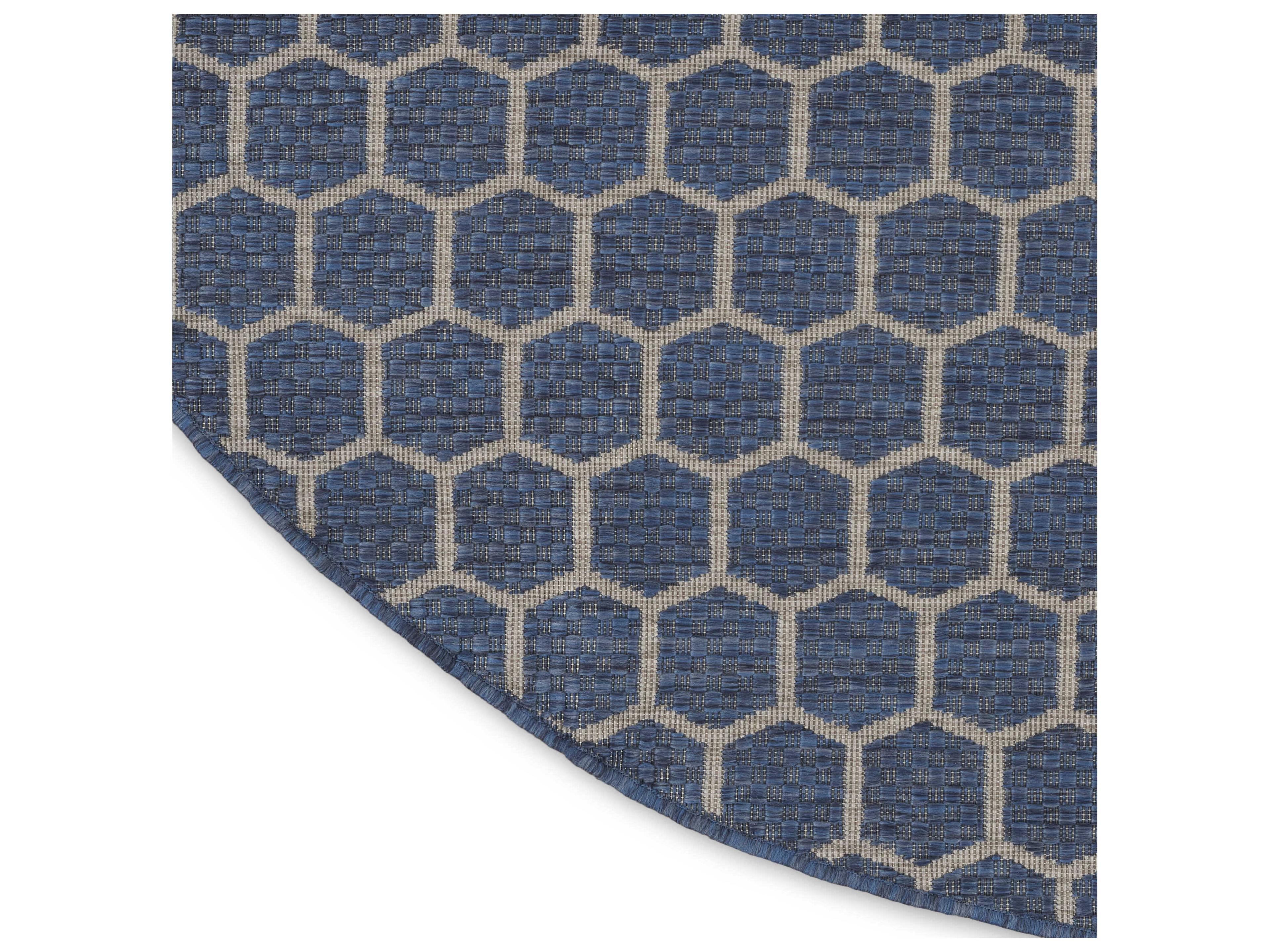 Nourison Twist Reversible Geometric Area Rug