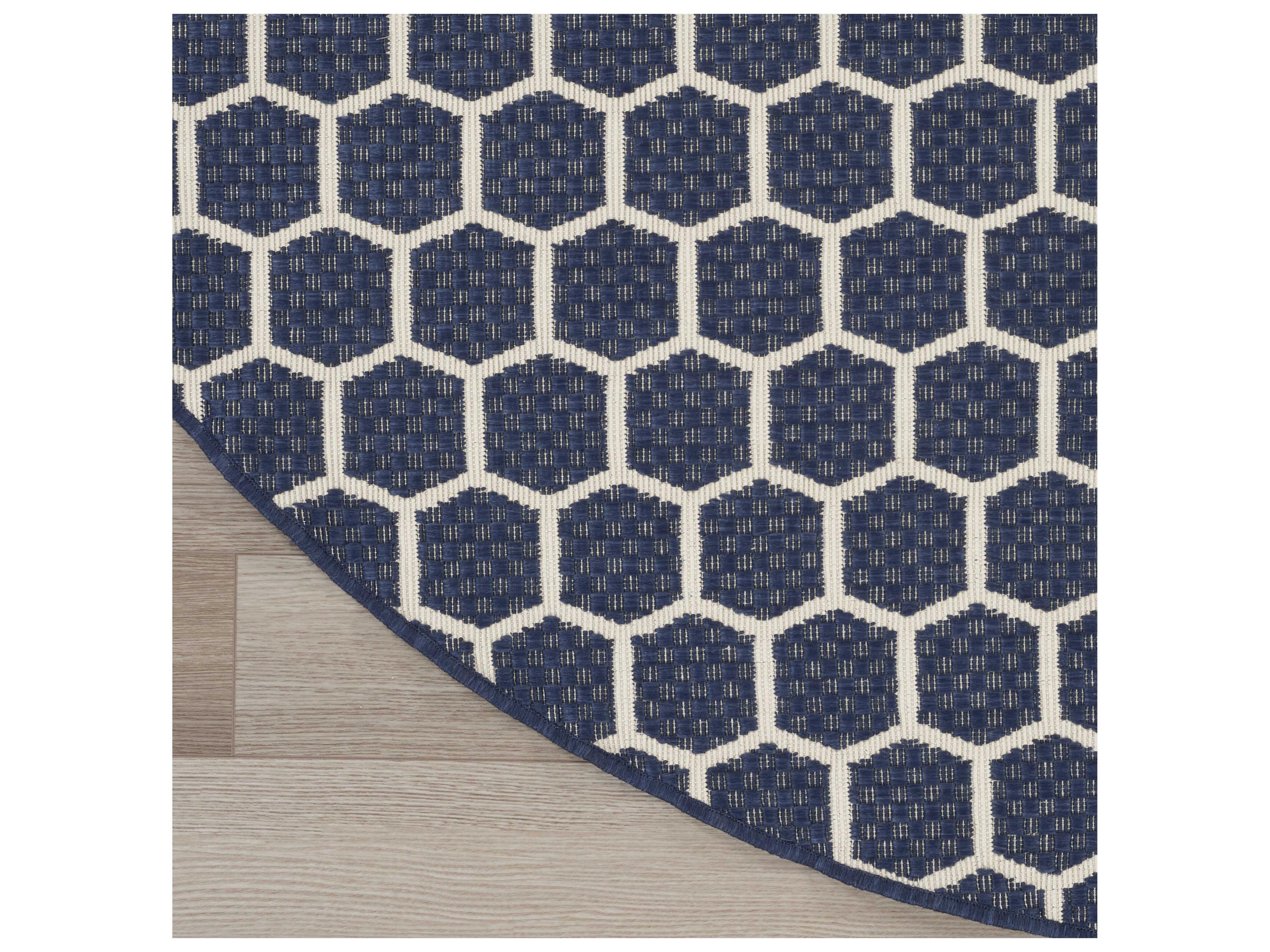 Nourison Twist Reversible Geometric Area Rug
