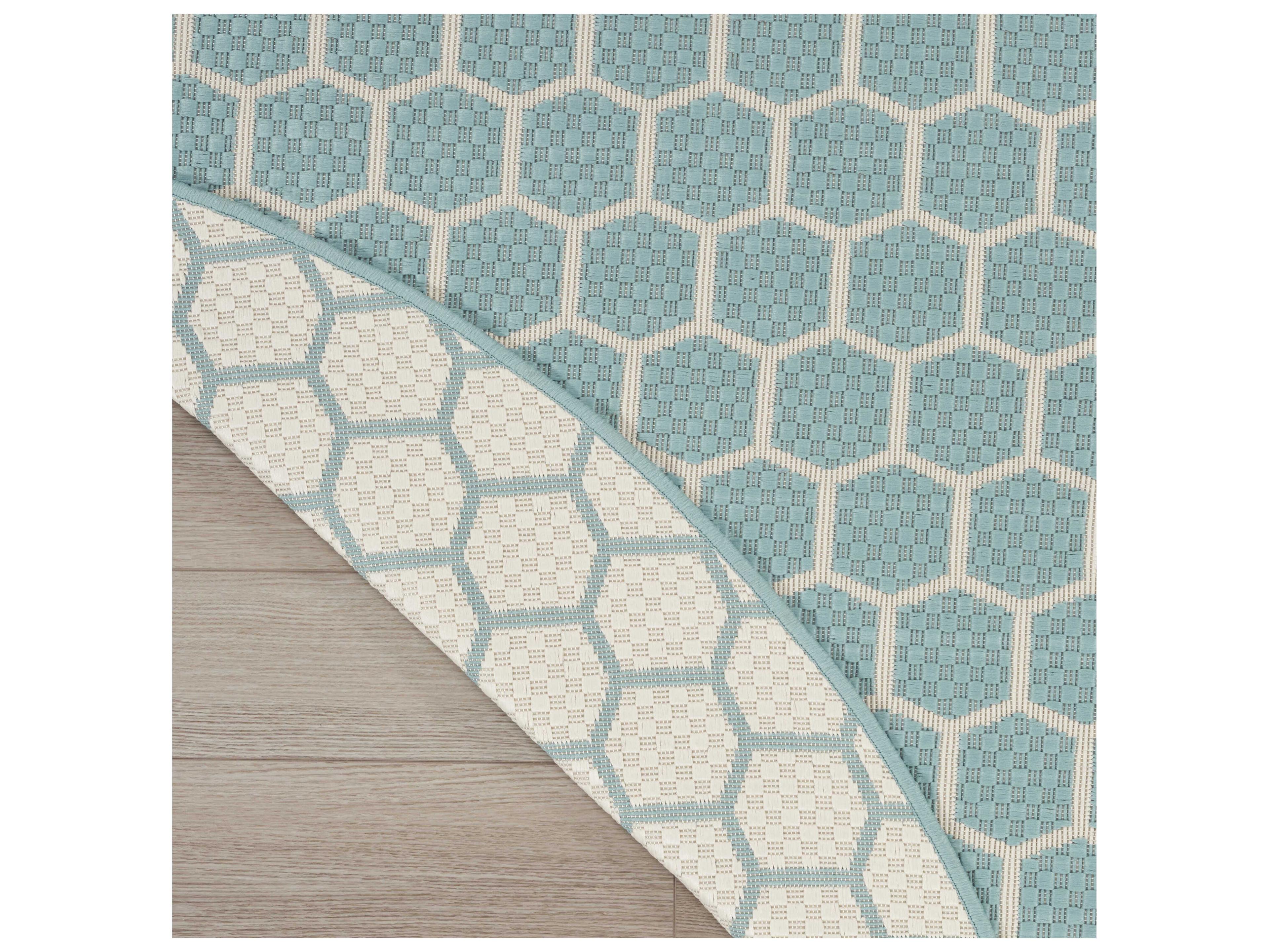 Nourison Twist Reversible Geometric Area Rug