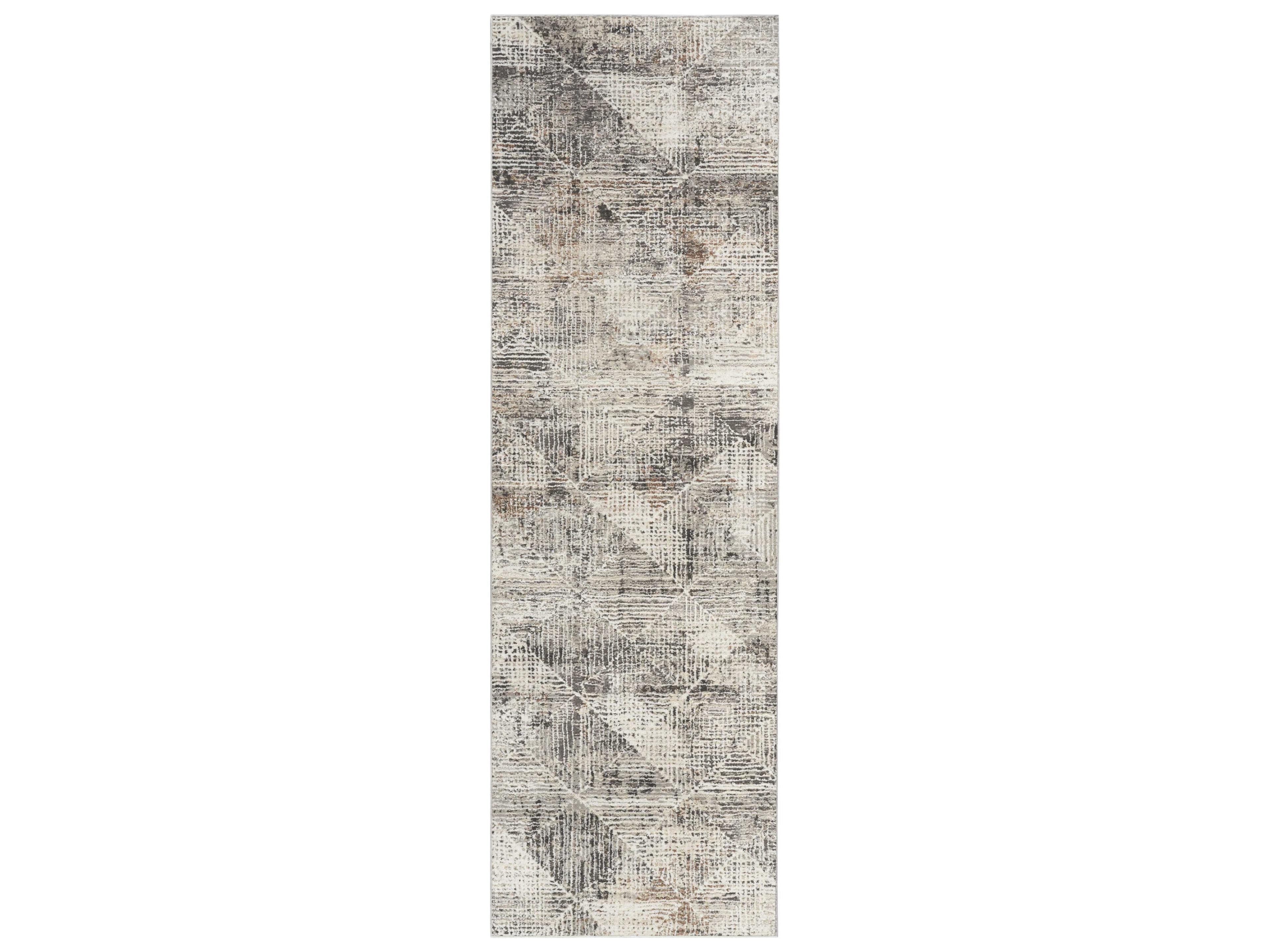 Nourison Sustainable Trends Abstract Runner Area Rug