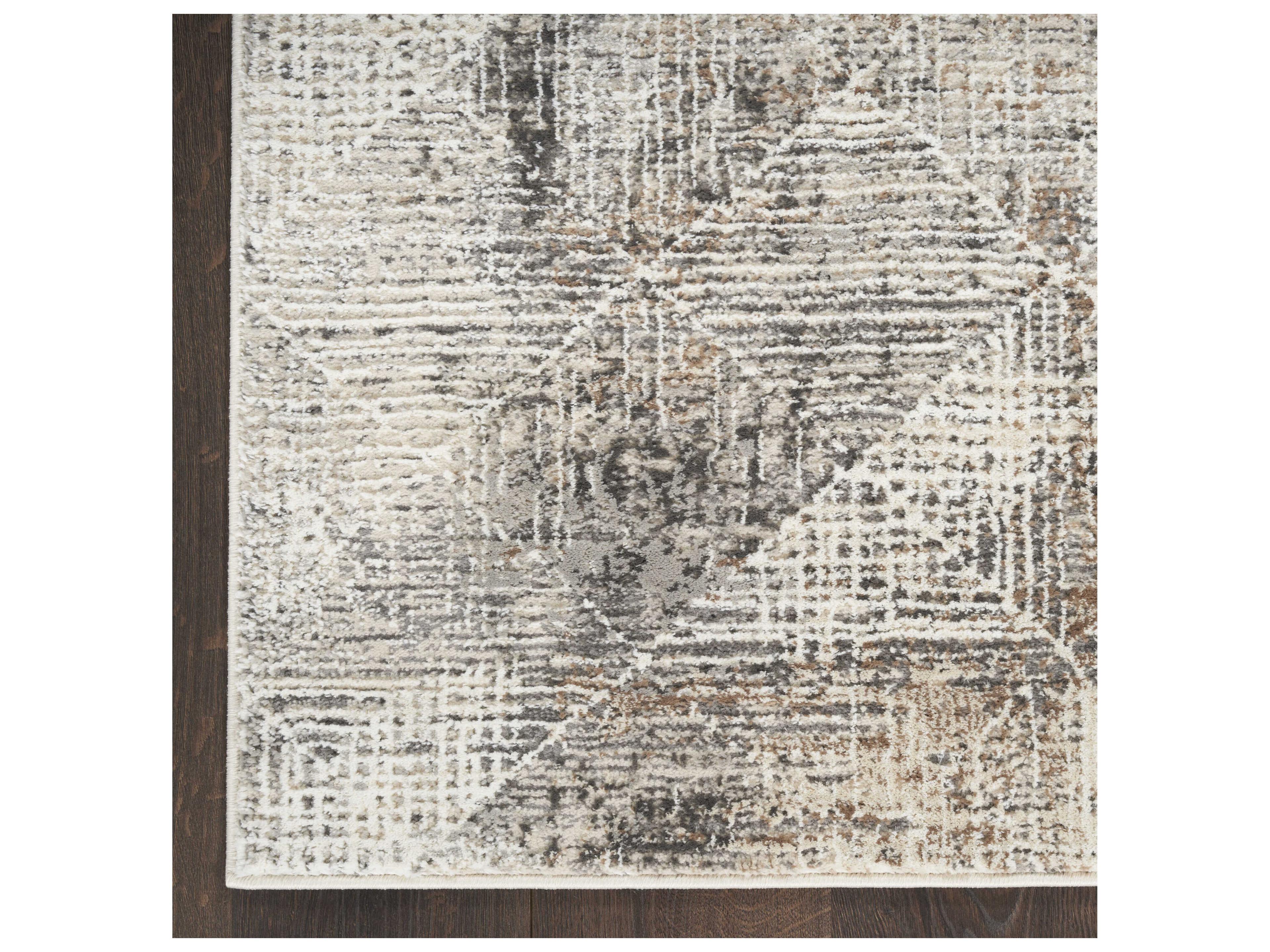 Nourison Sustainable Trends Abstract Runner Area Rug
