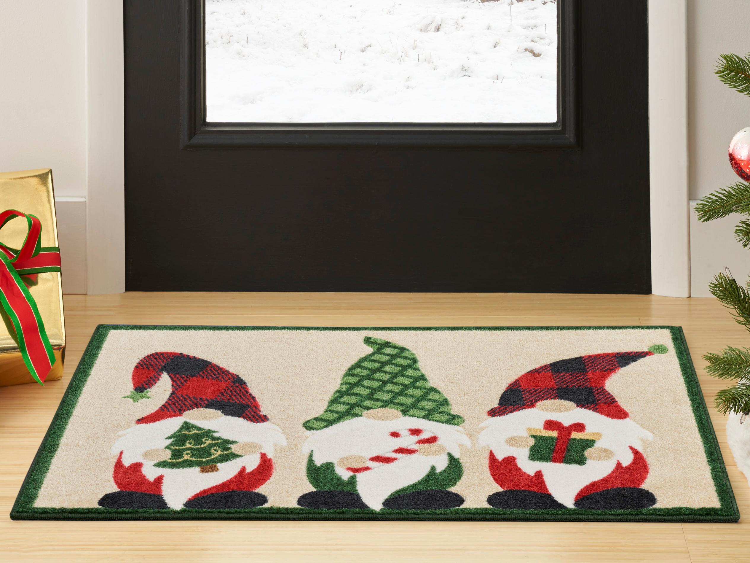 Nourison Accent Decor Xmas Rectangular Area Rug