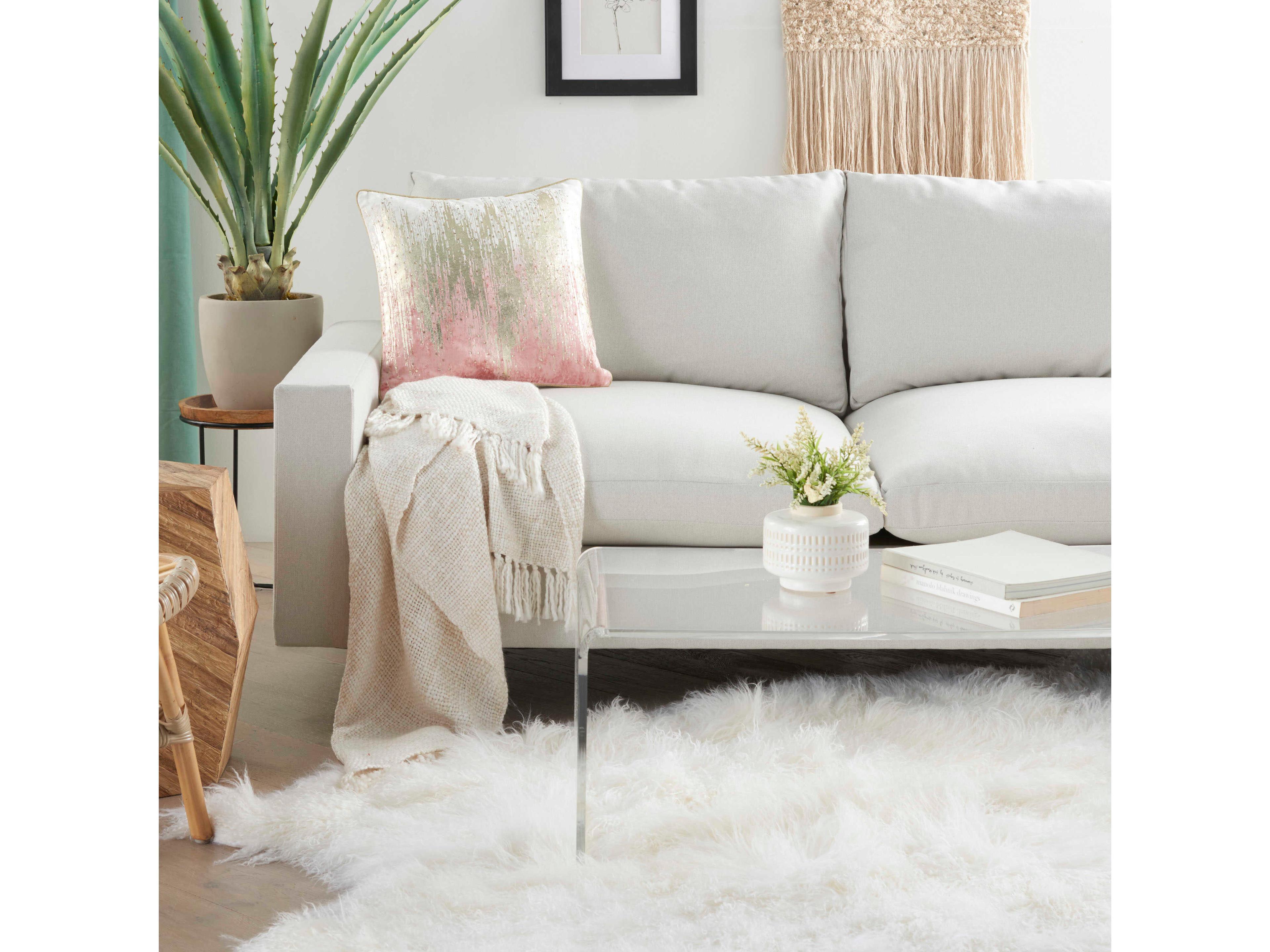 Nourison Mina Victory Sofia Ombre Met Sequins Pillow