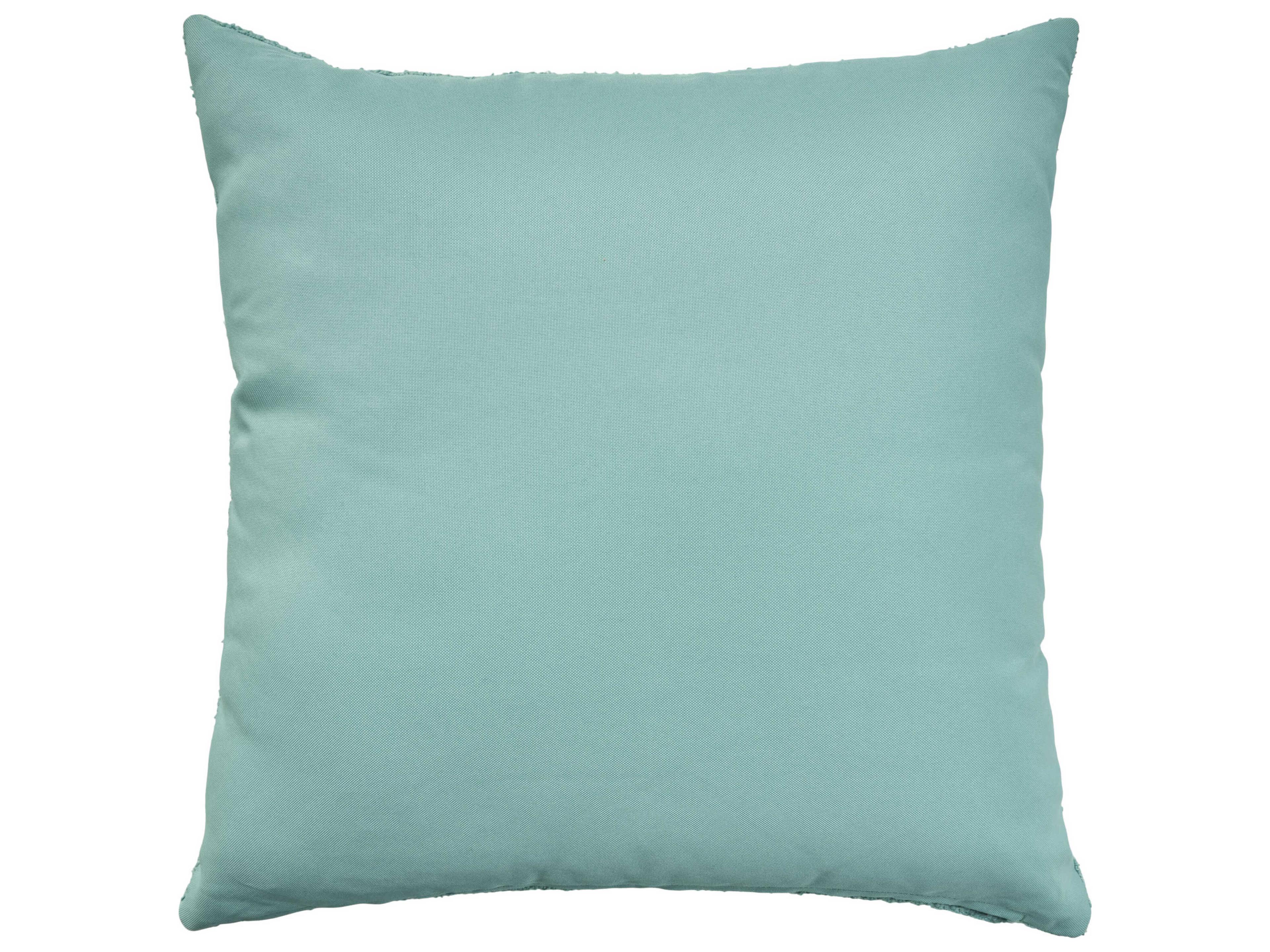 Nourison Mina Victory Outdoor Turquoise Emb Sea Turtle Pillow