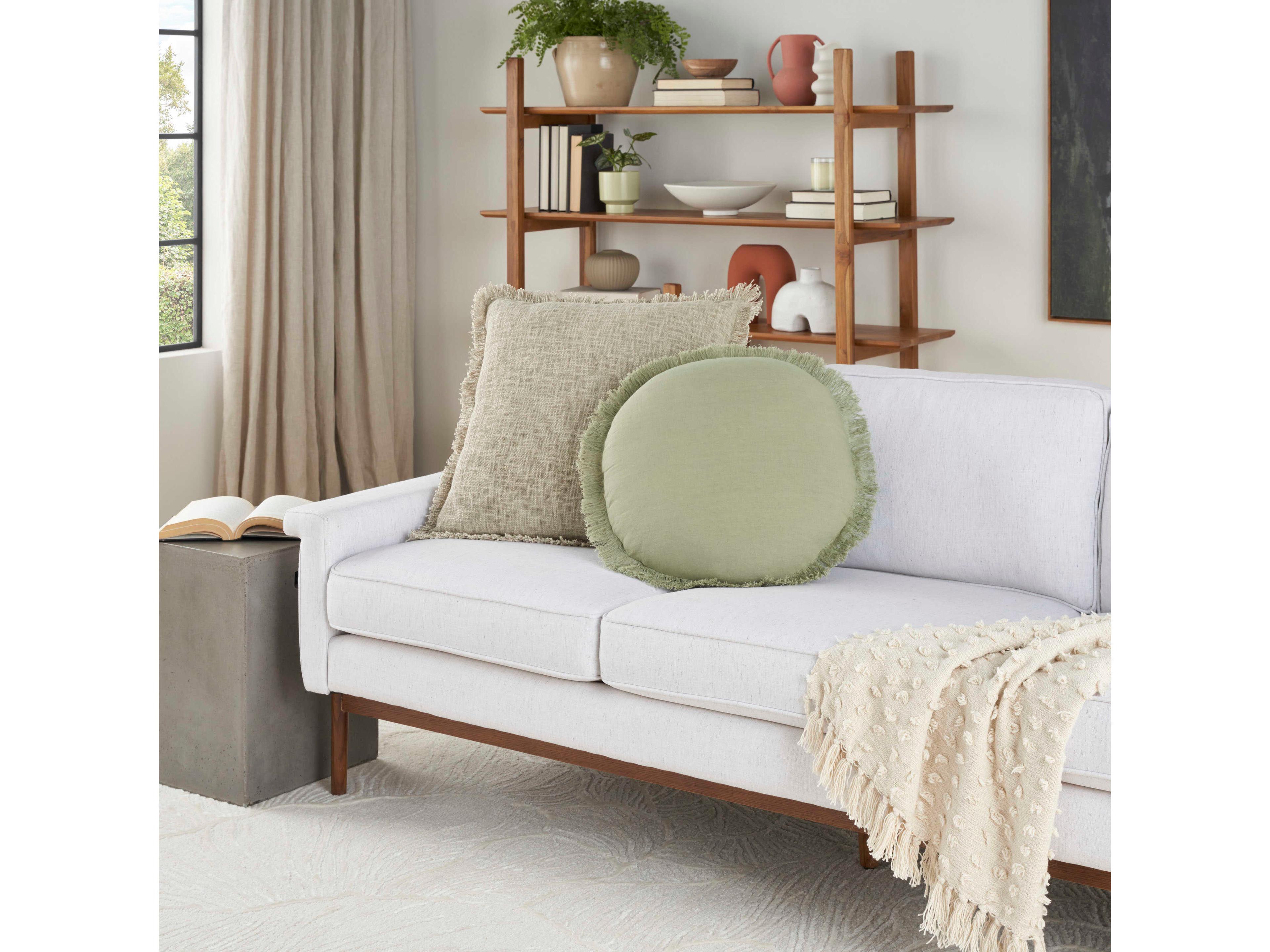 Nourison Mina Victory Sofia Round Pillow