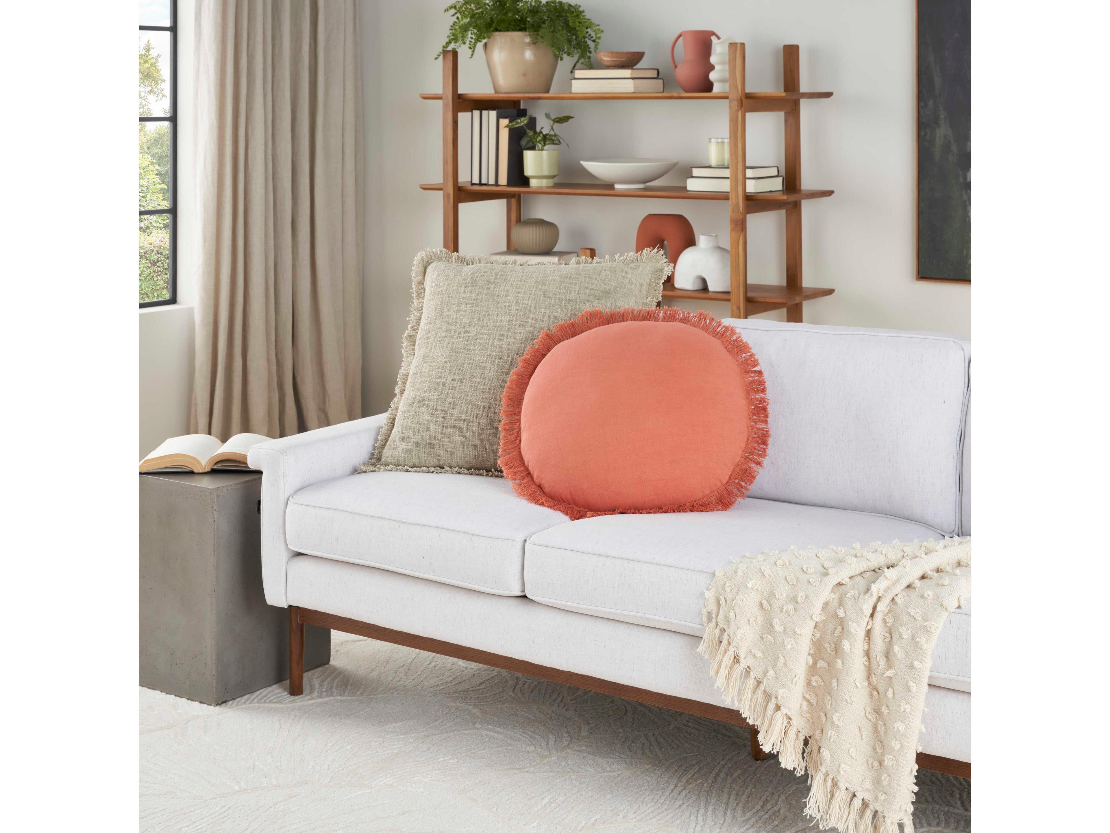 Nourison Mina Victory Sofia Round Pillow