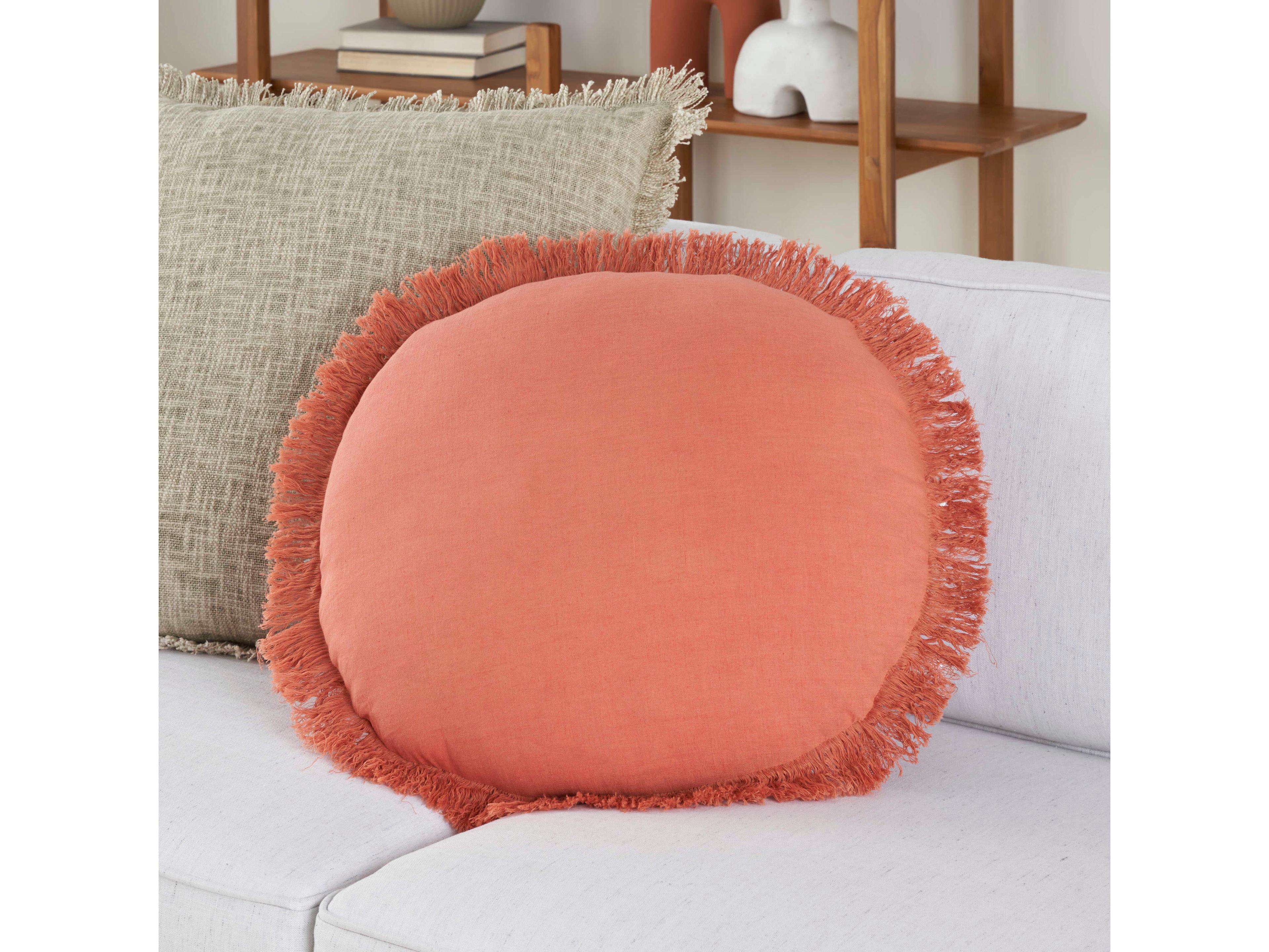 Nourison Mina Victory Sofia Round Pillow