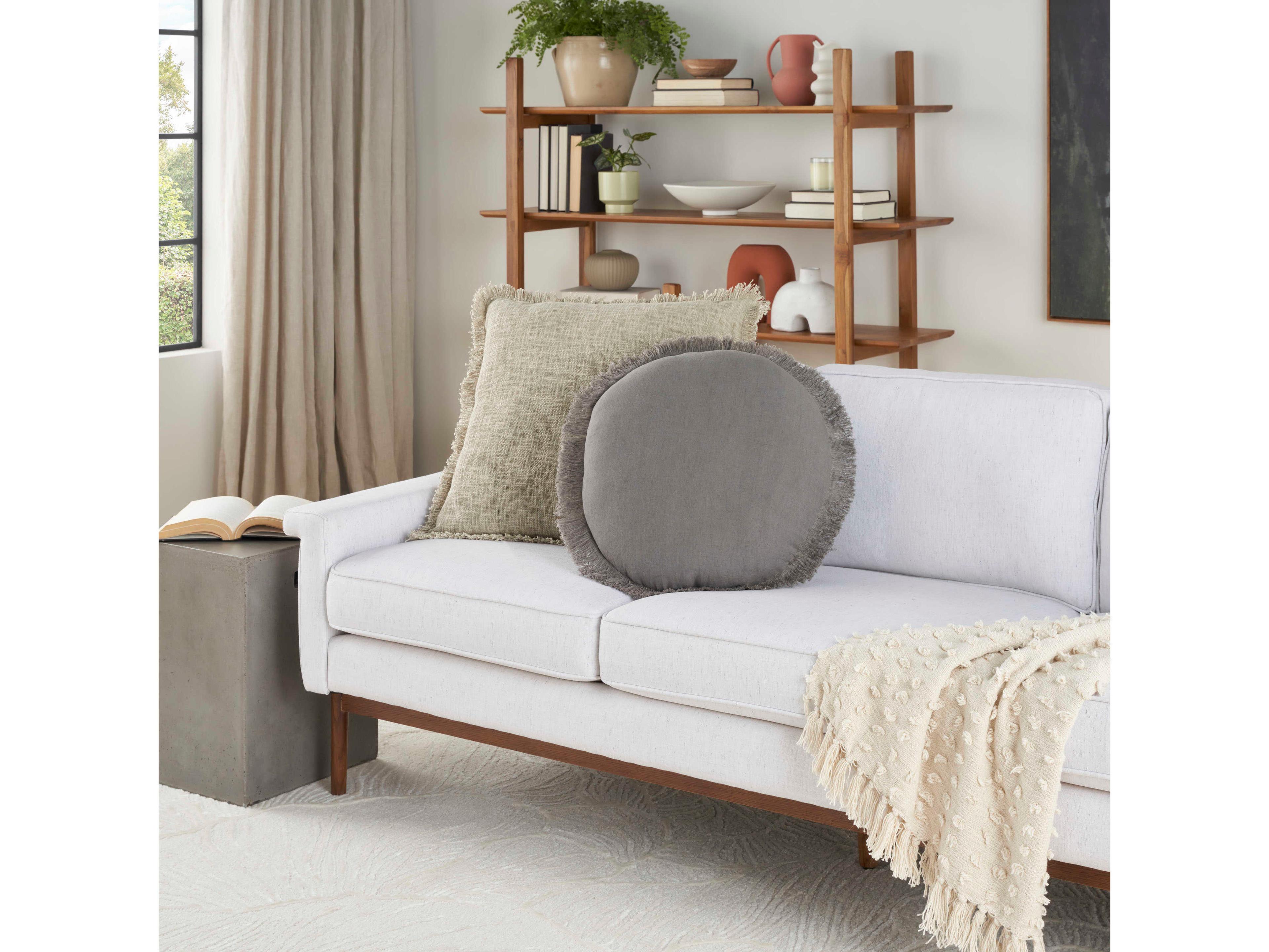 Nourison Mina Victory Sofia Round Pillow