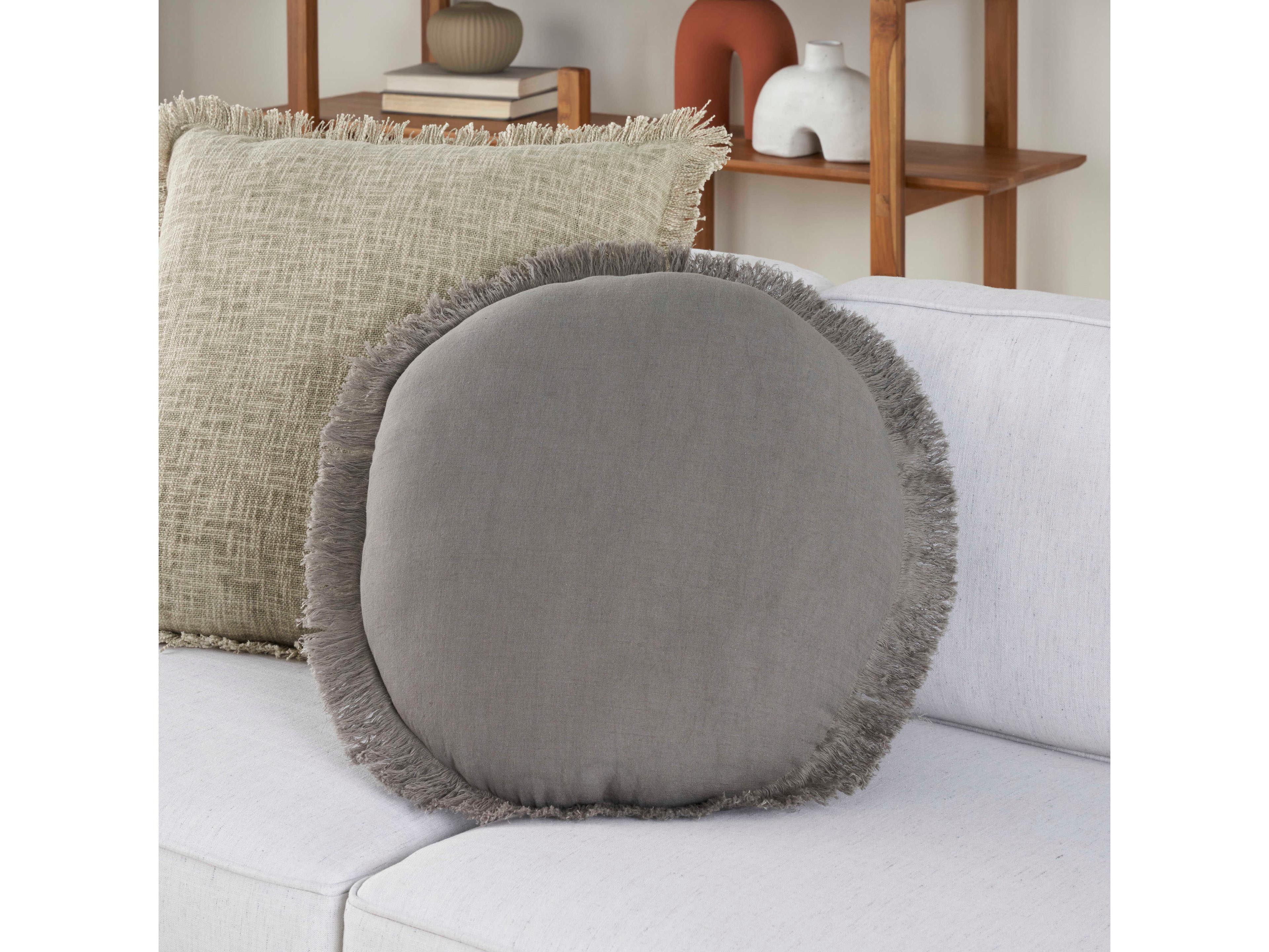 Nourison Mina Victory Sofia Round Pillow