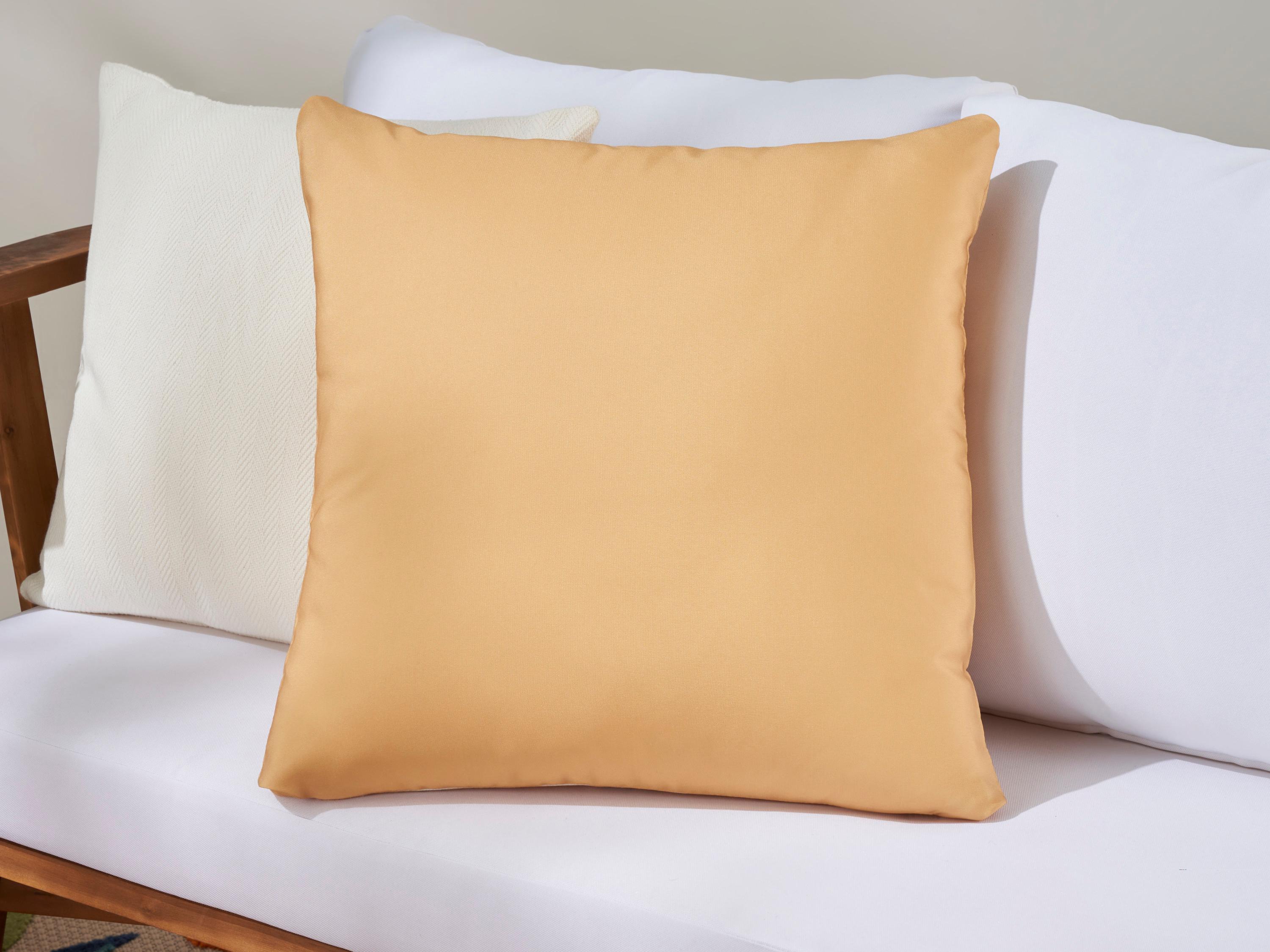 Nourison Mina Victory Aloha Yellow 20" x 20" Pillow