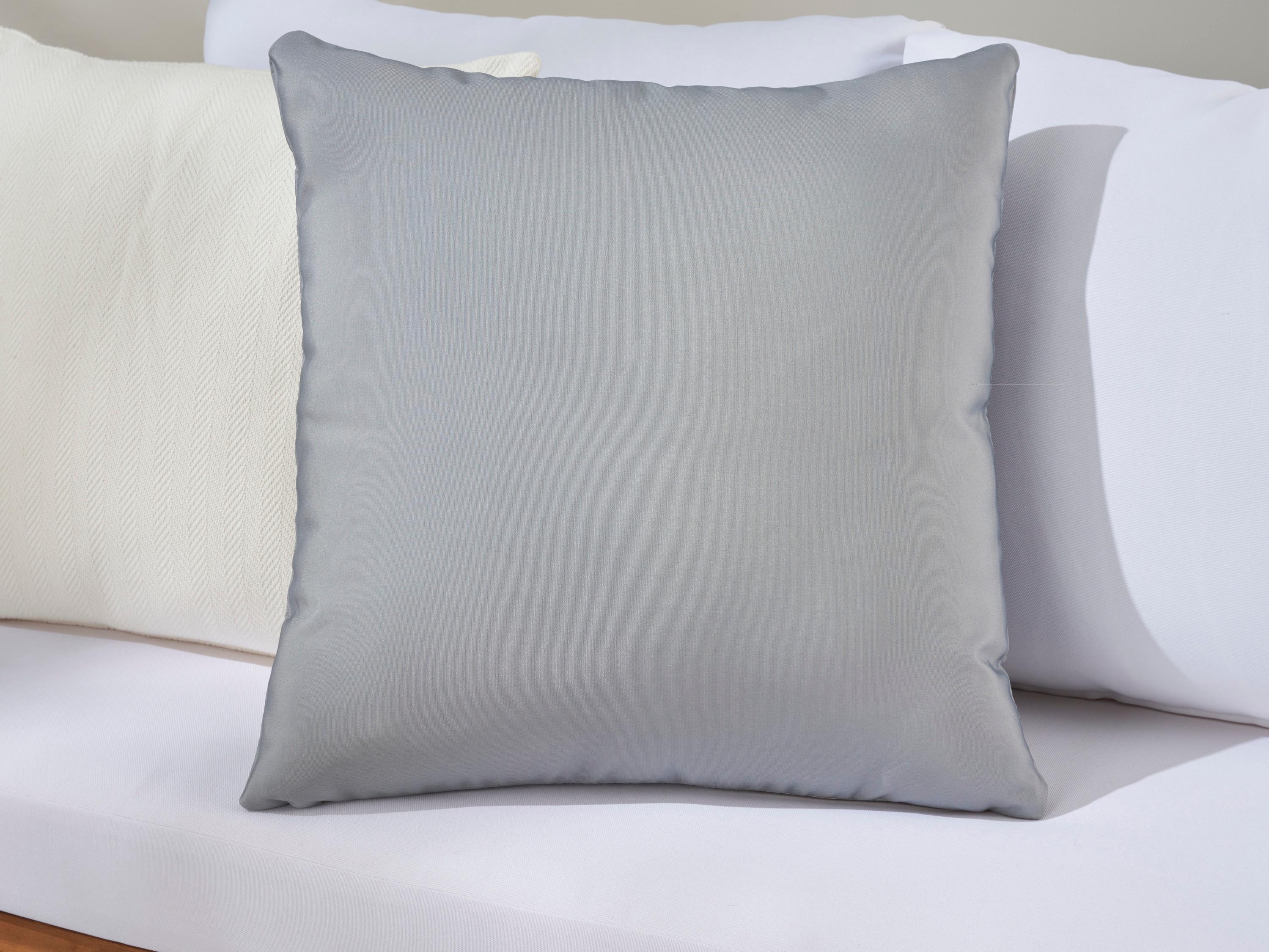 Nourison Mina Victory Aloha Grey 20" x 20" Pillow