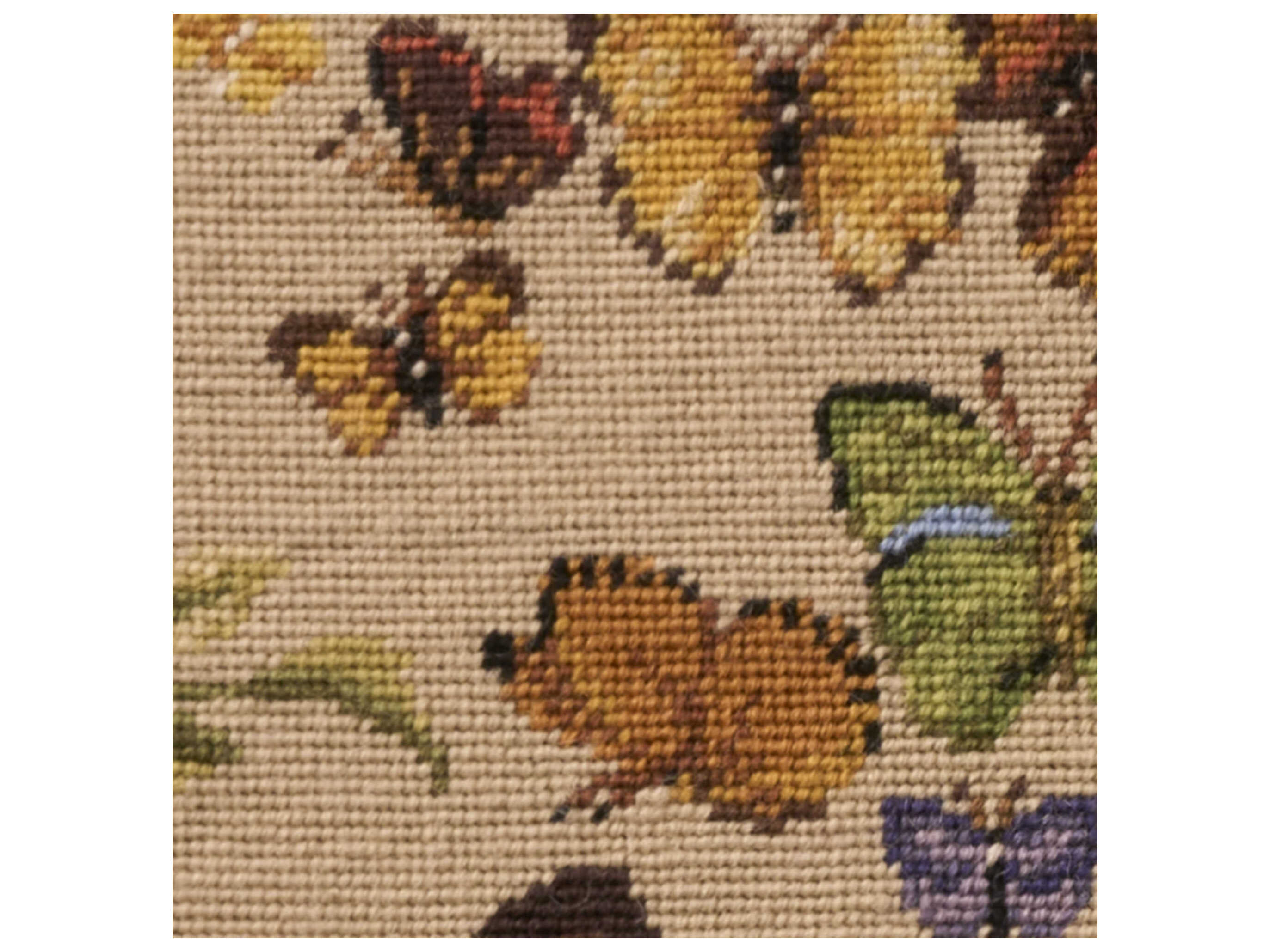 Nourison Mina Victory Vintage Butterflies 18" x 18" Blush Pillow