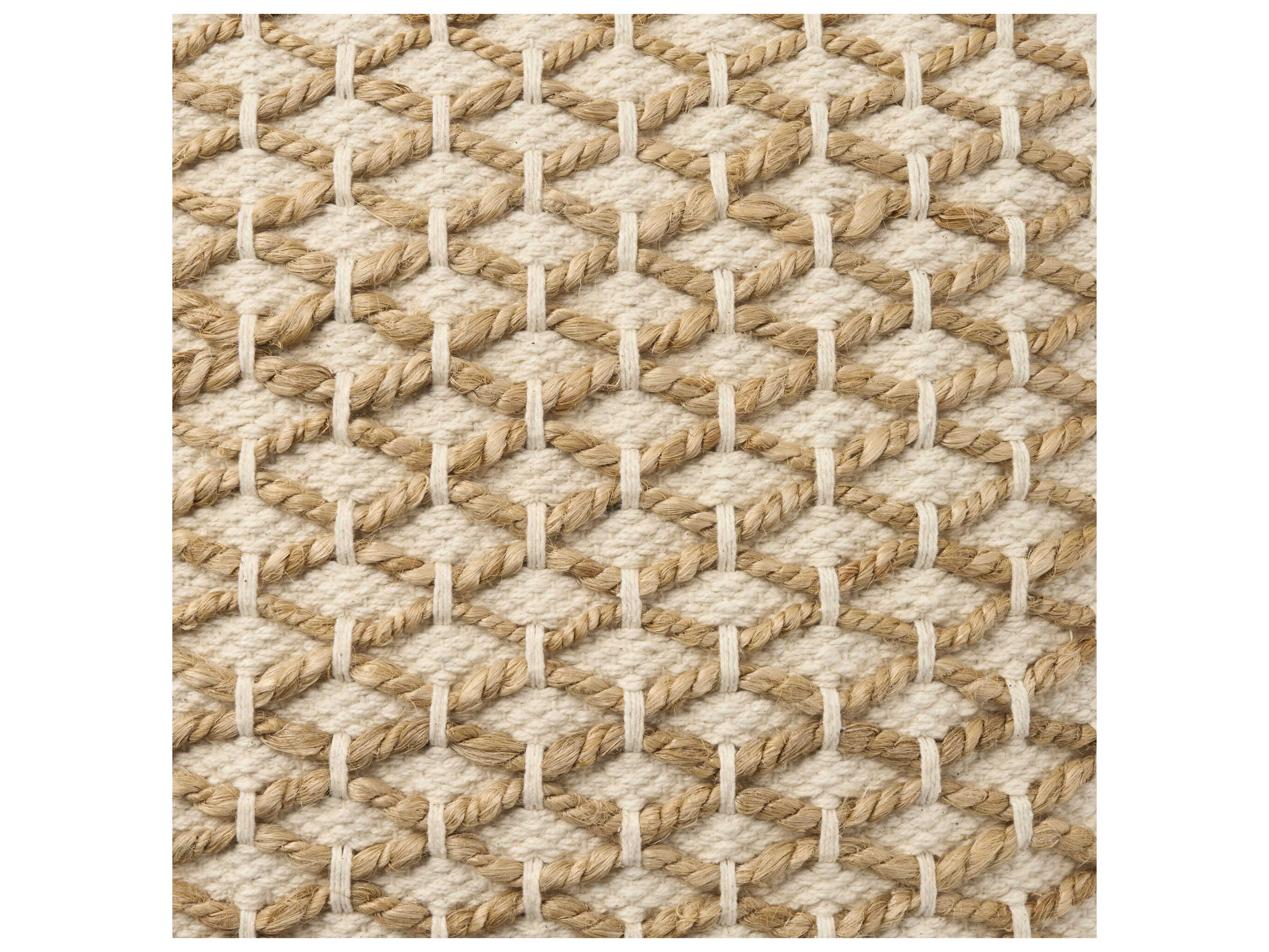 Nourison Lifestyle Jute & Cotton Weave Throw Pillow