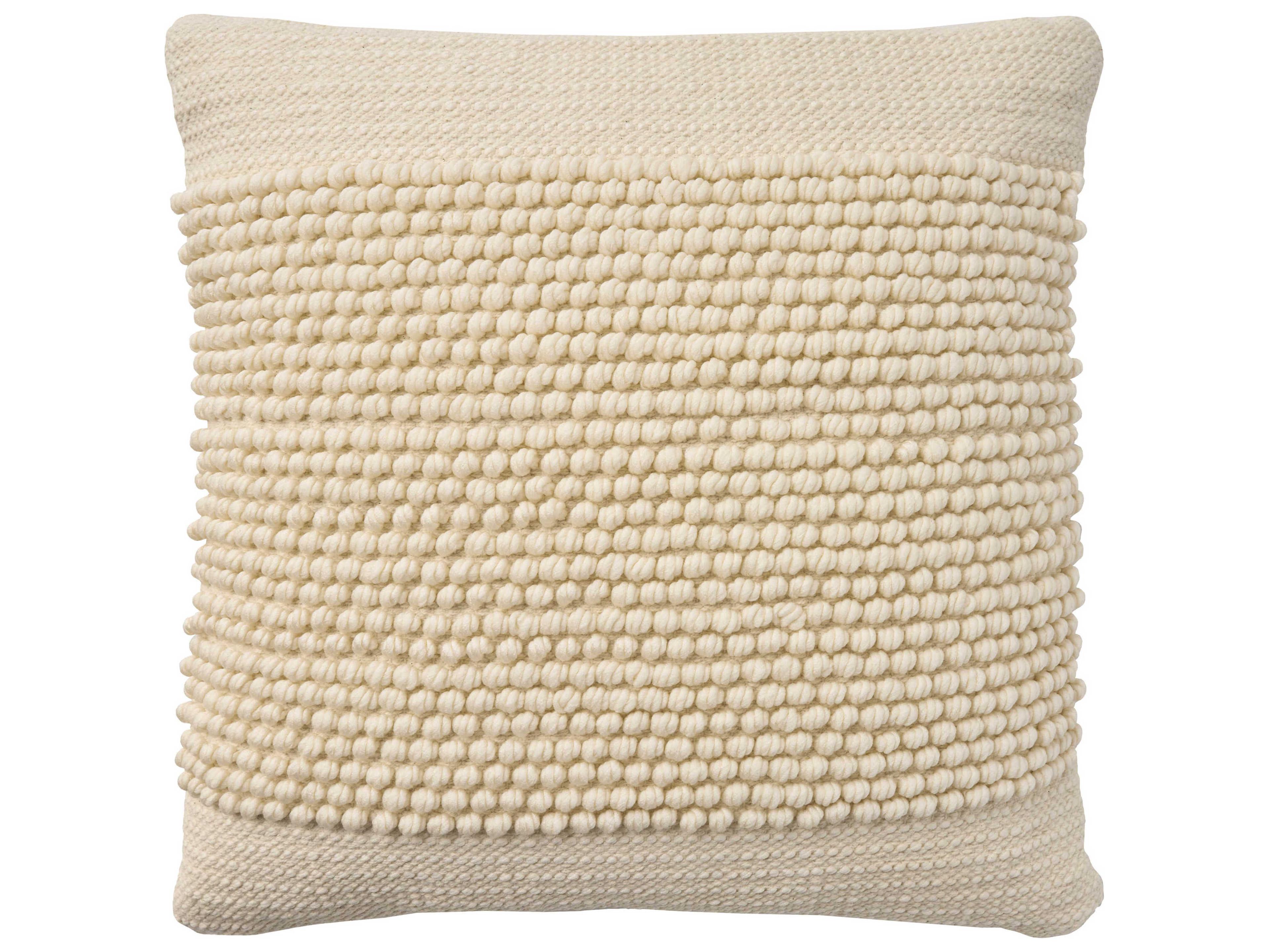 Nourison Lifestyle Woven Loop Center Throw Pillow