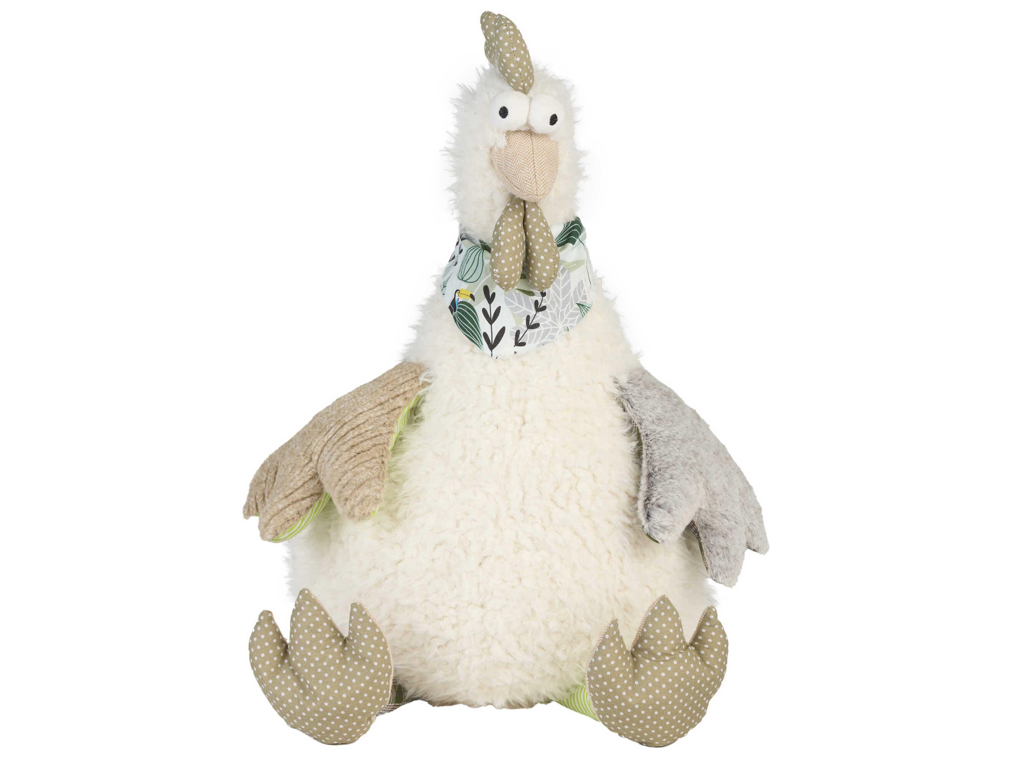 Nourison Mina Victory Rooster Ivory Plush