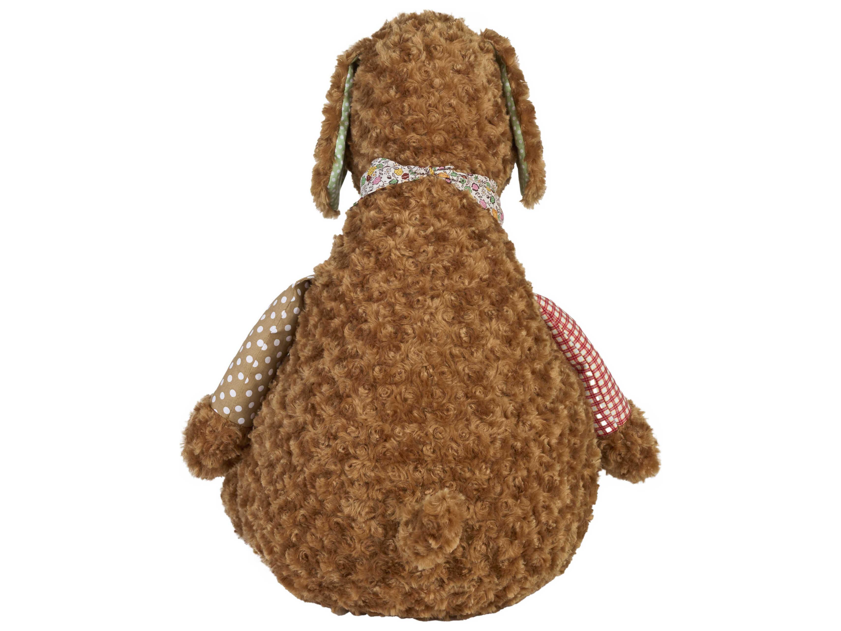 Nourison Mina Victory Dog Brown Plush