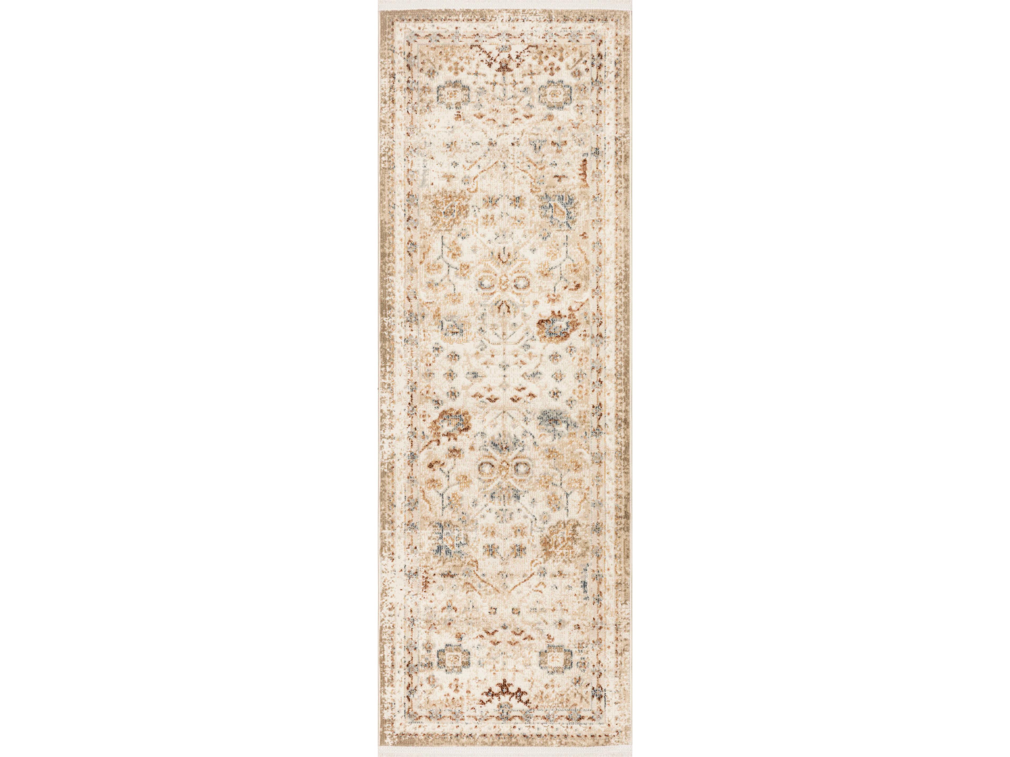 Nourison Pardis Bordered Runner Area Rug