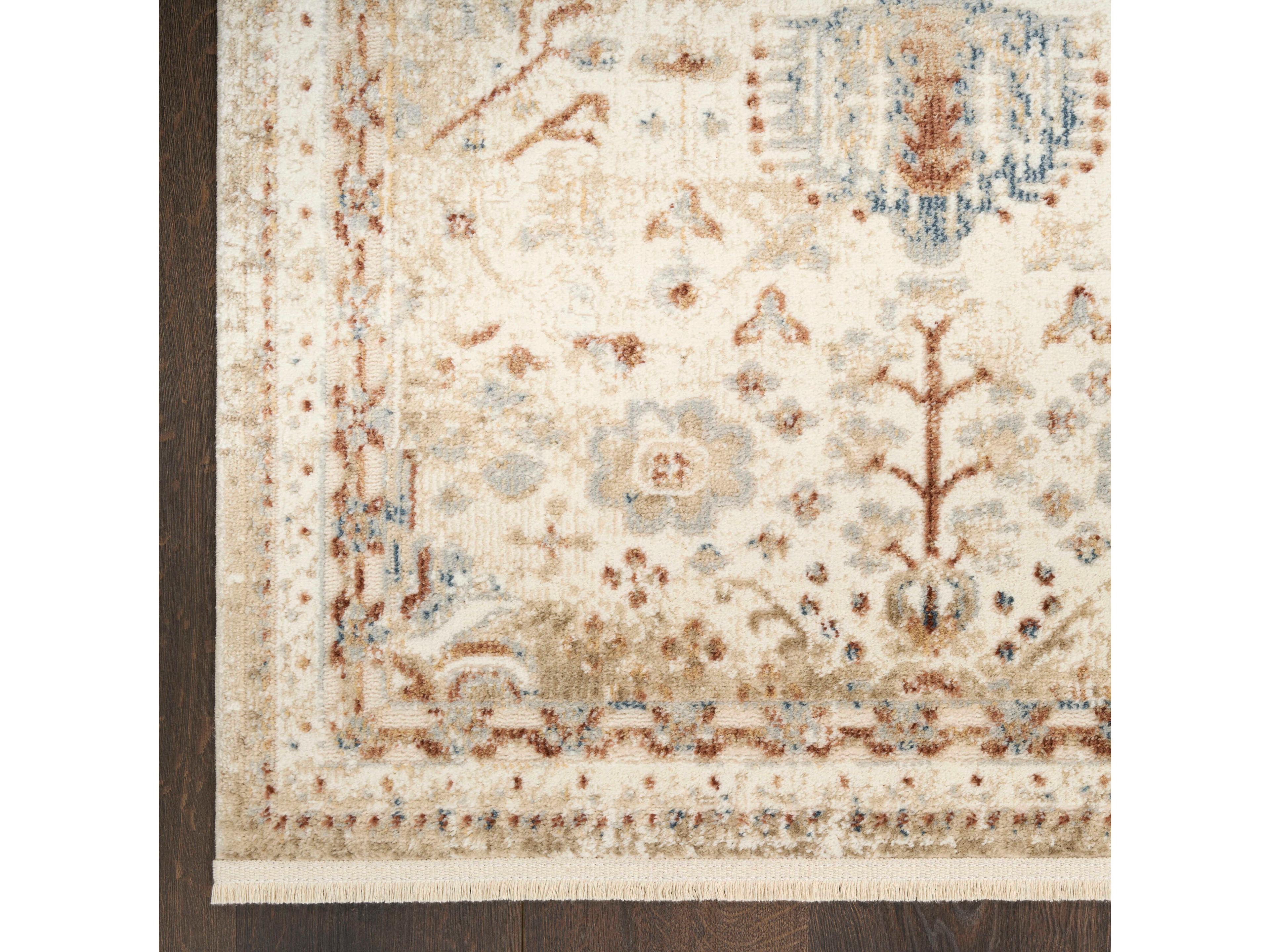 Nourison Pardis Bordered Runner Area Rug