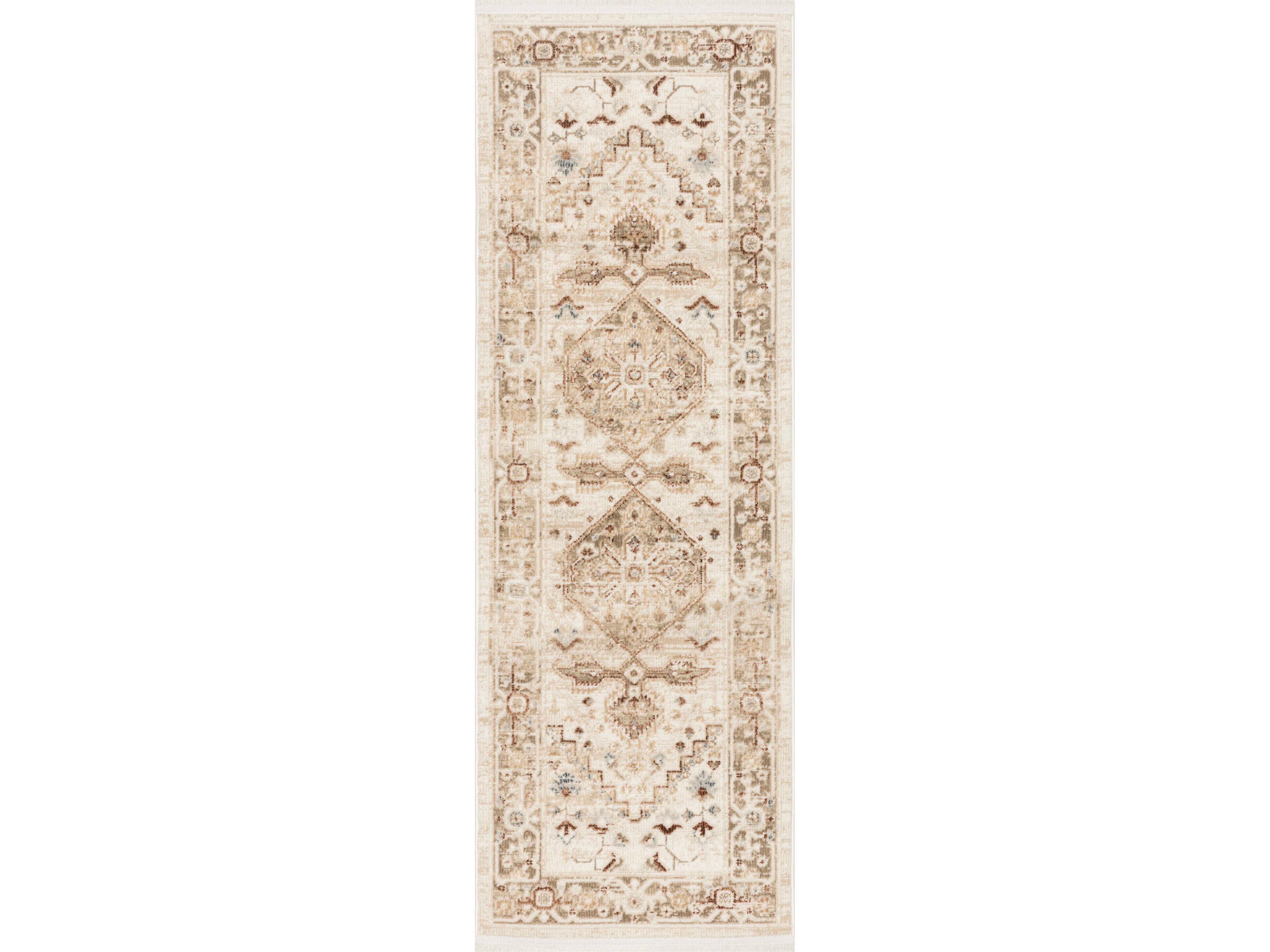 Nourison Pardis Bordered Runner Area Rug