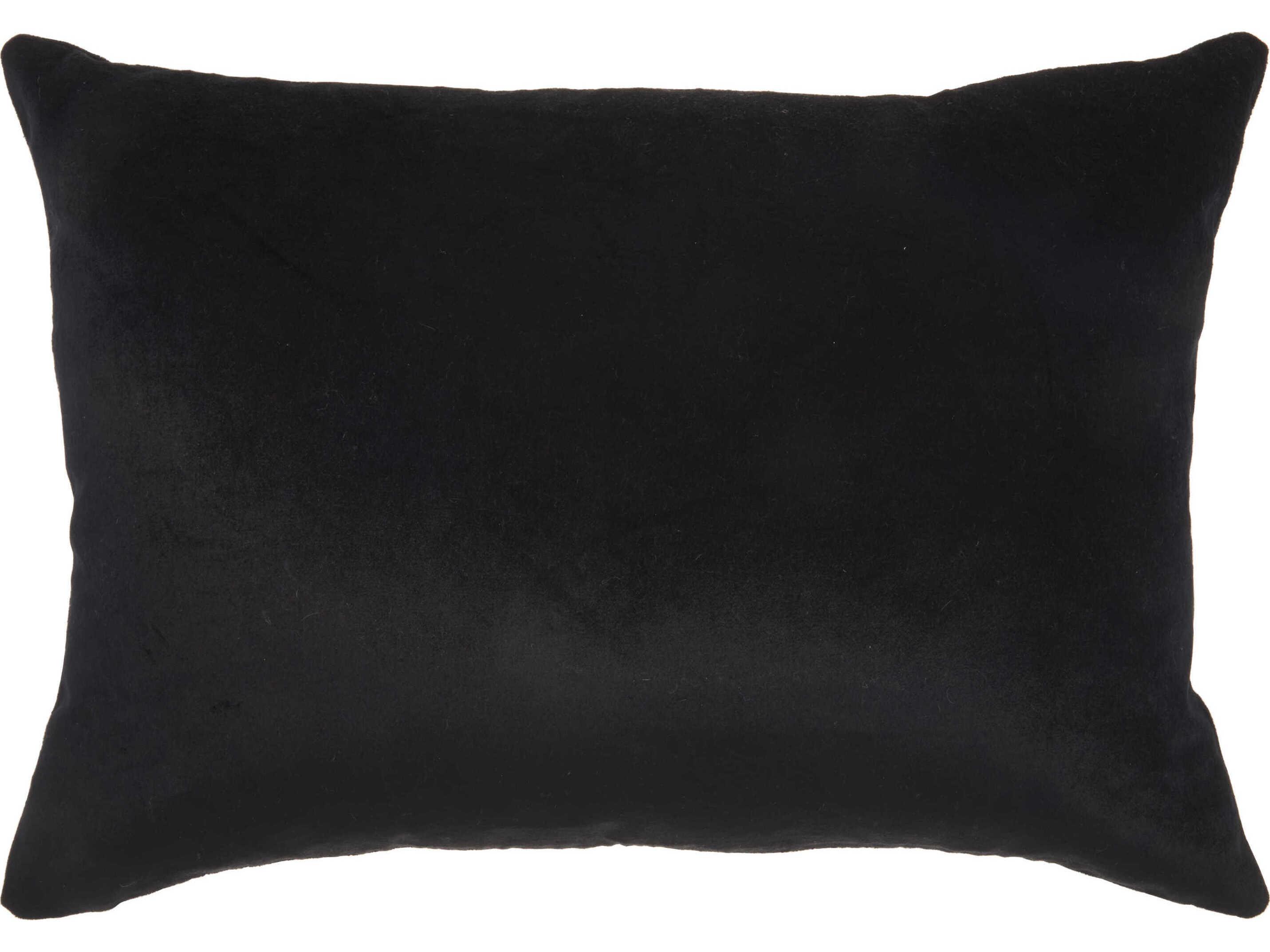 Nourison Sofia Black 14" x 20" Pillow
