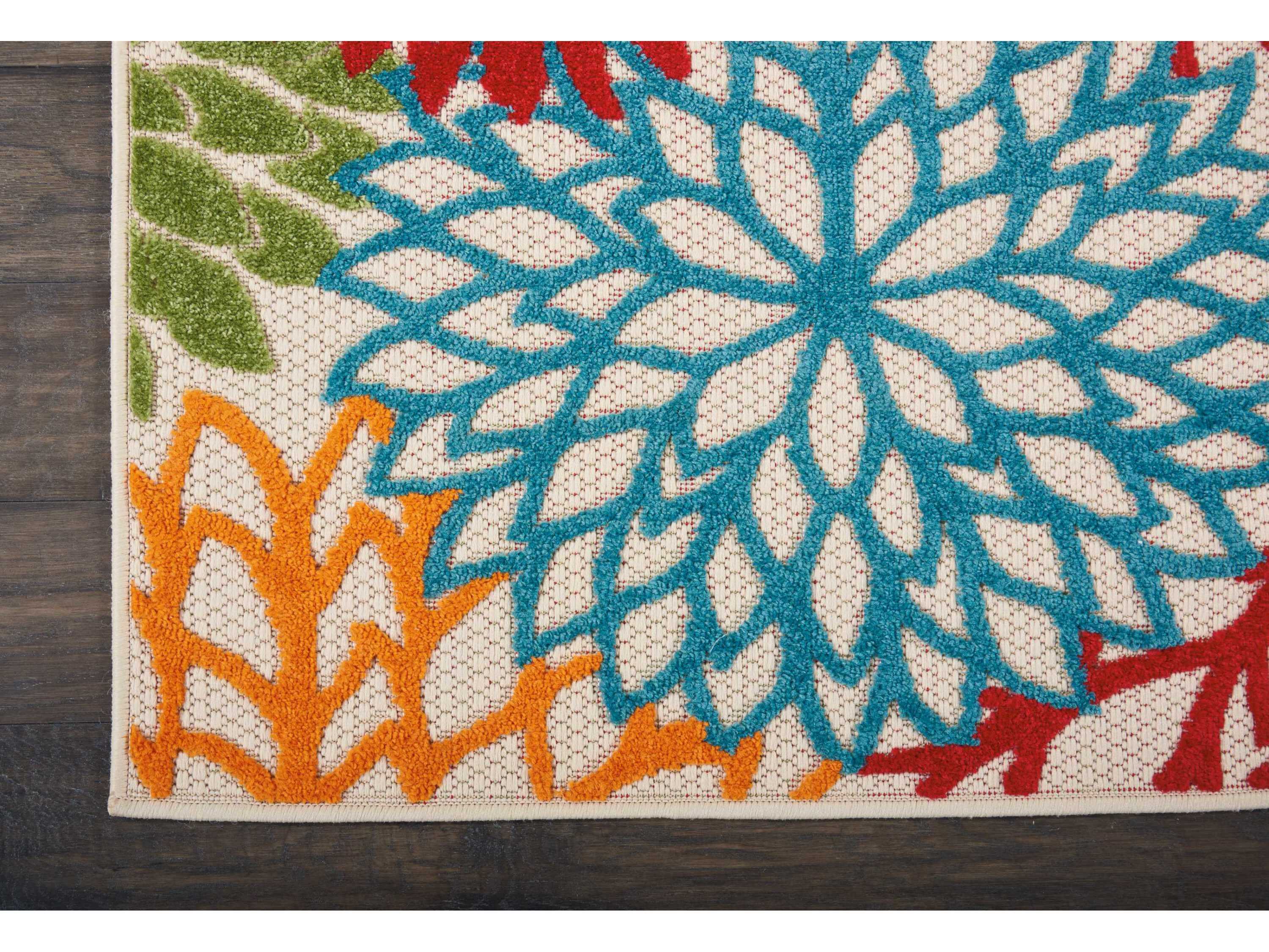 Nourison Aloha Floral Runner Area Rug