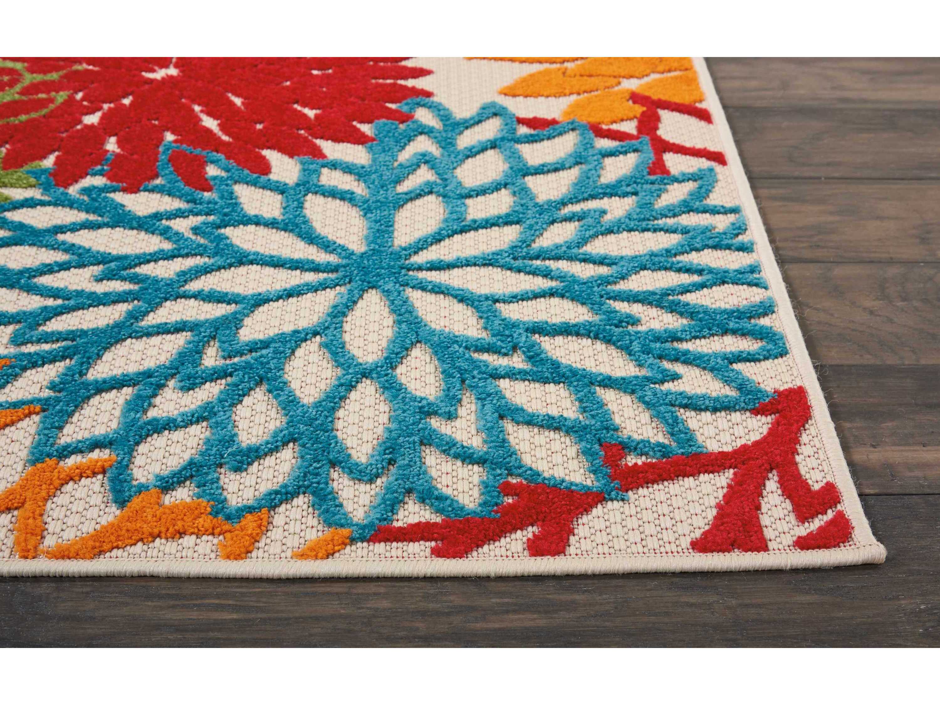 Nourison Aloha Floral Runner Area Rug