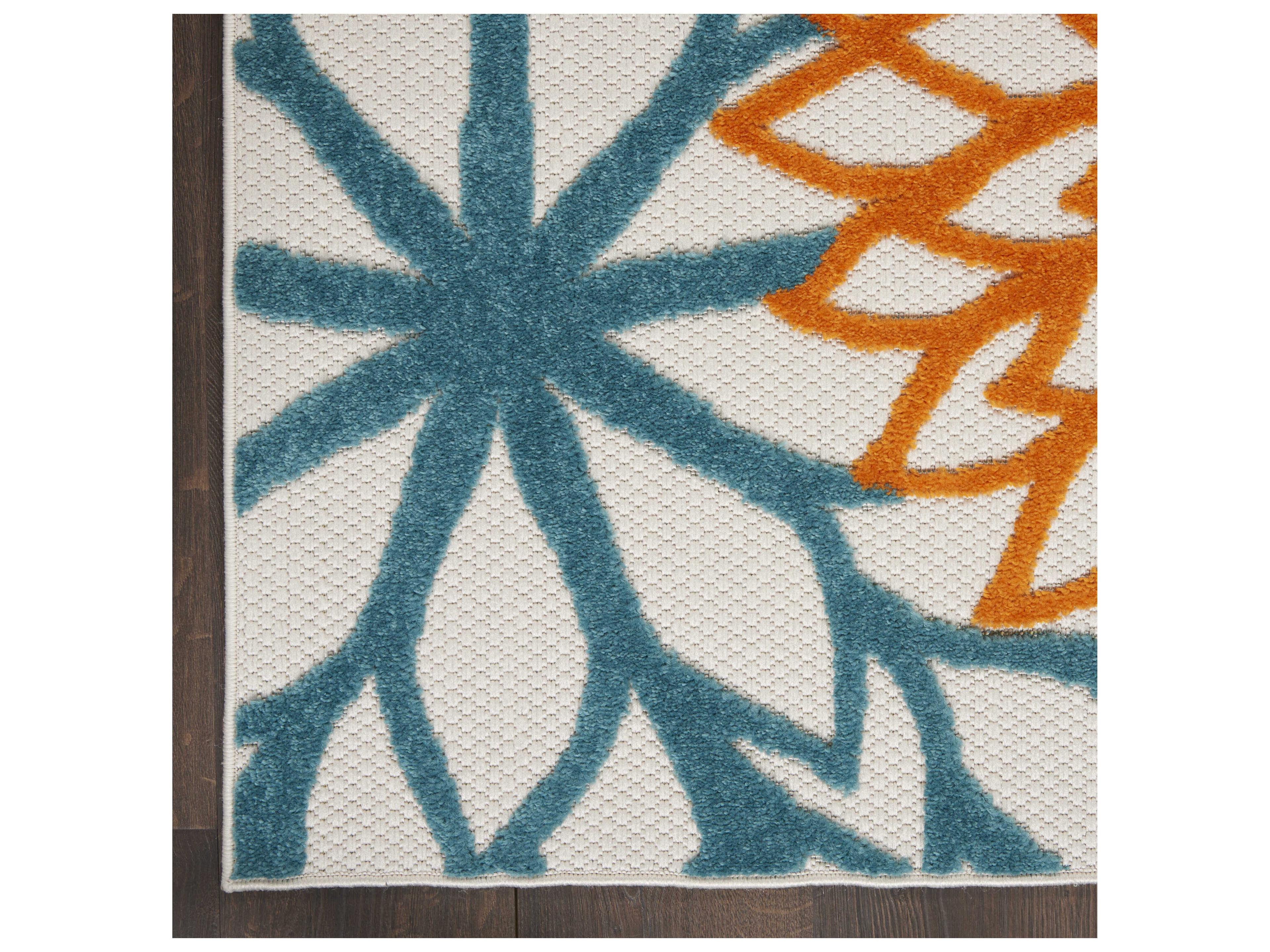 Nourison Aloha Floral Runner Area Rug