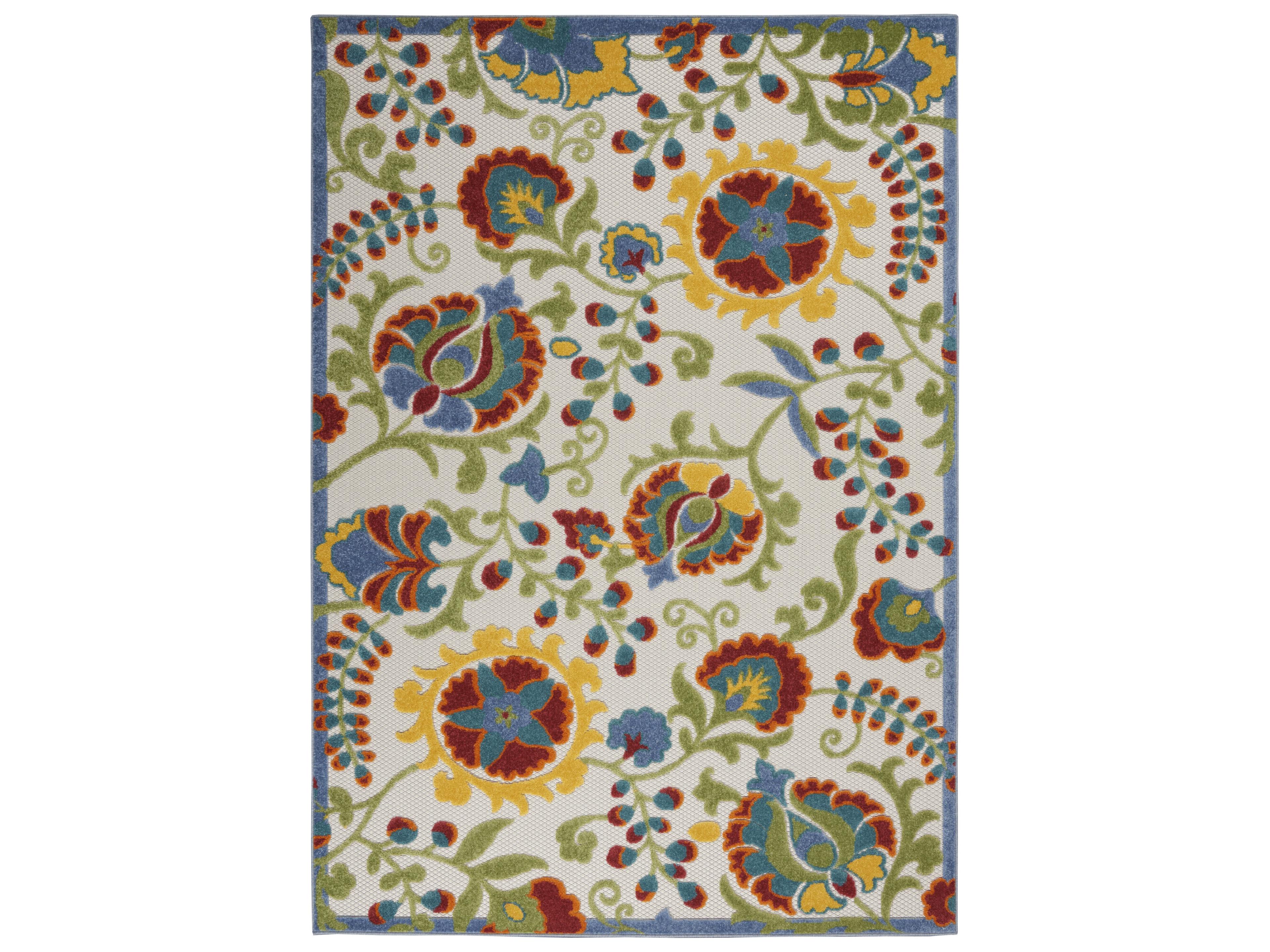 Nourison Aloha Floral Area Rug