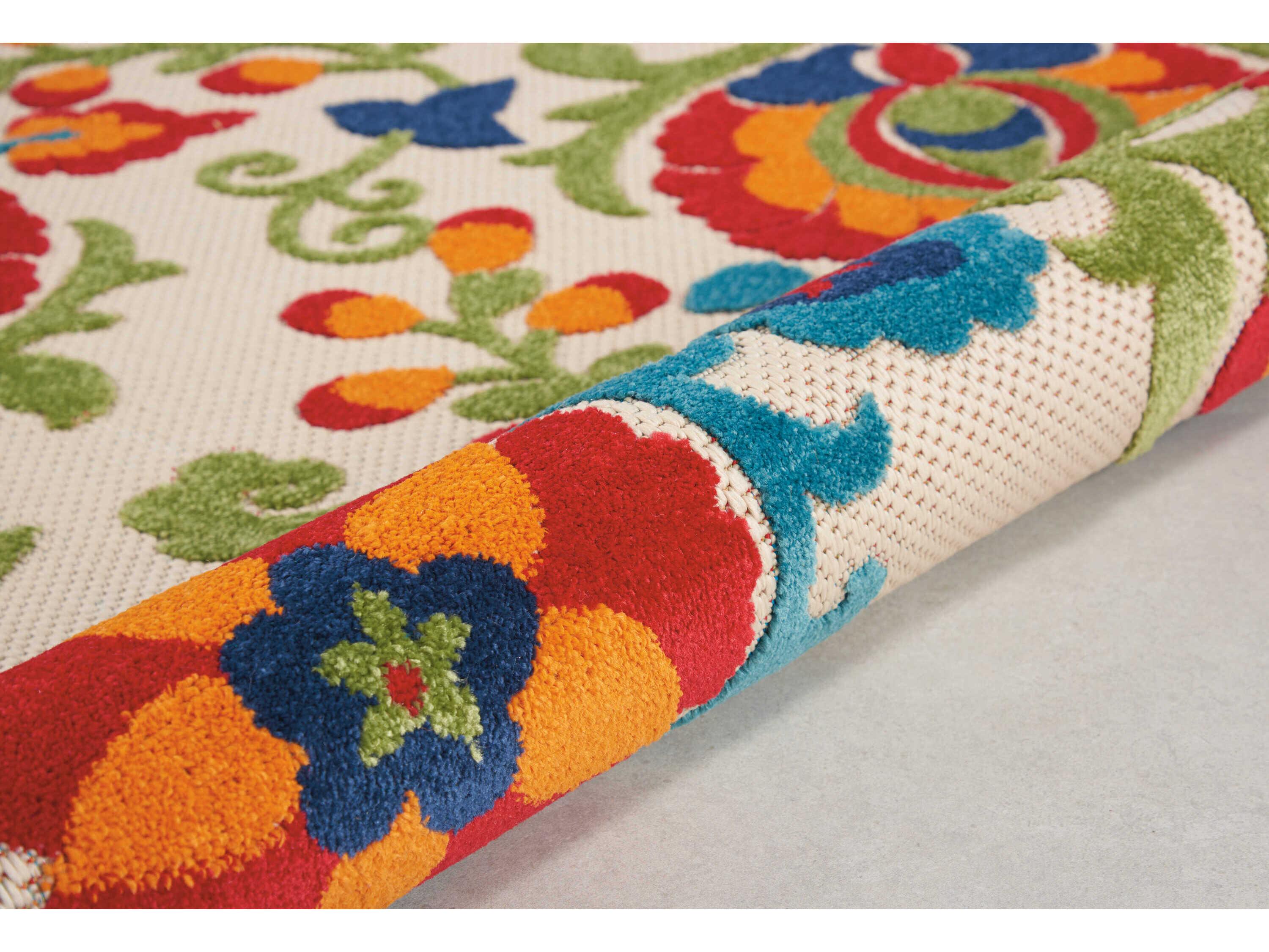 Nourison Aloha Bordered Area Rug