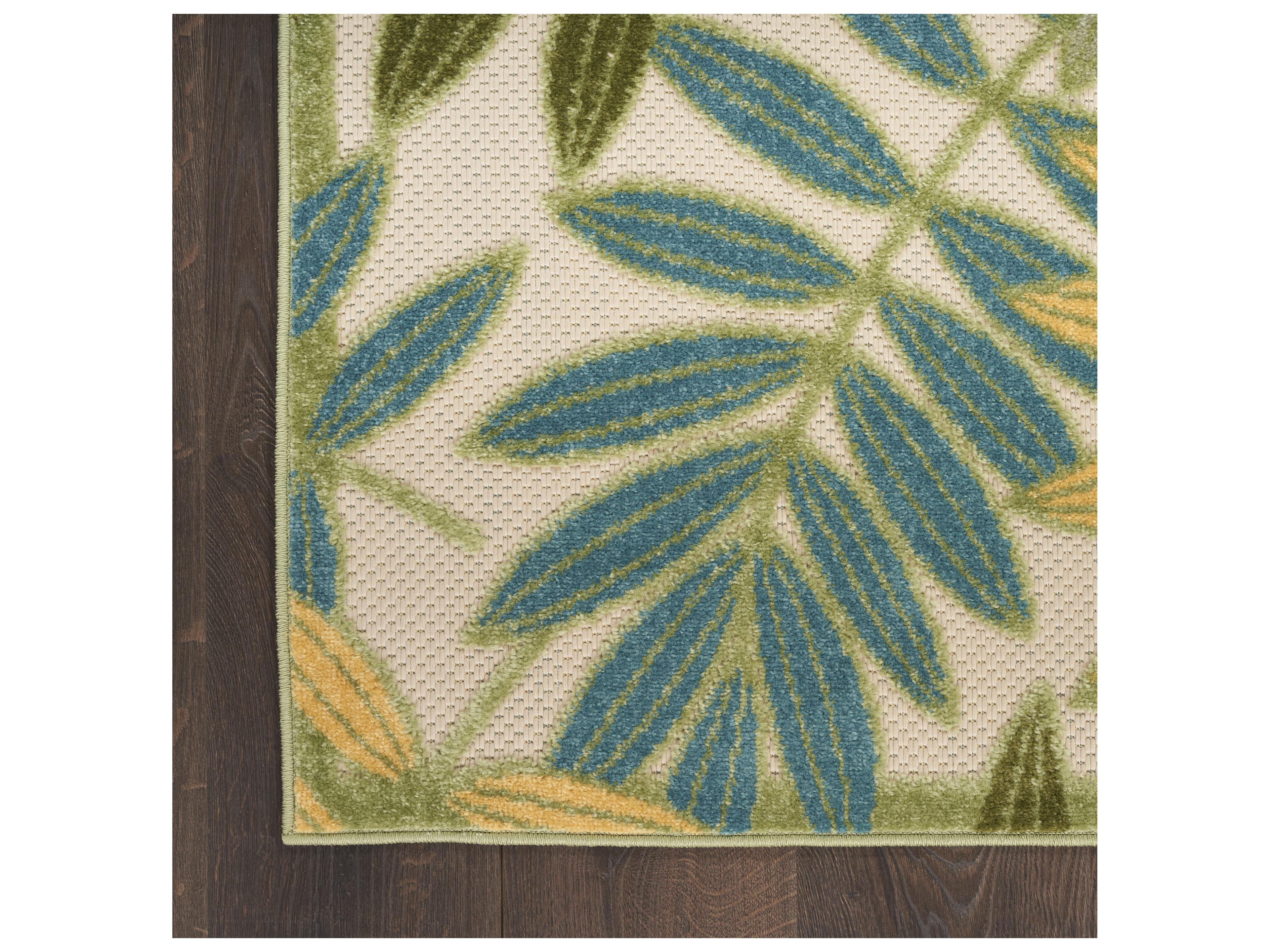 Nourison Aloha Floral Runner Area Rug