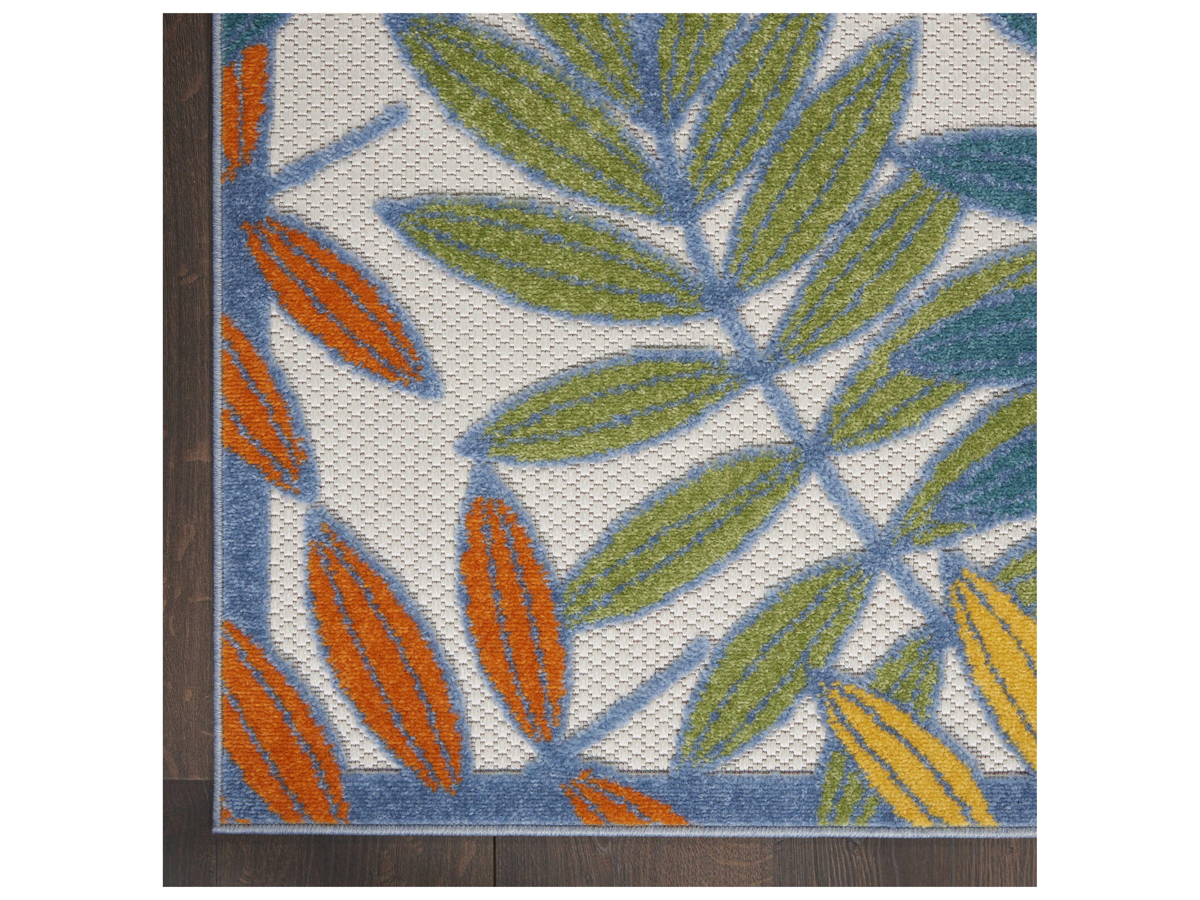 Nourison Aloha Floral Runner Area Rug
