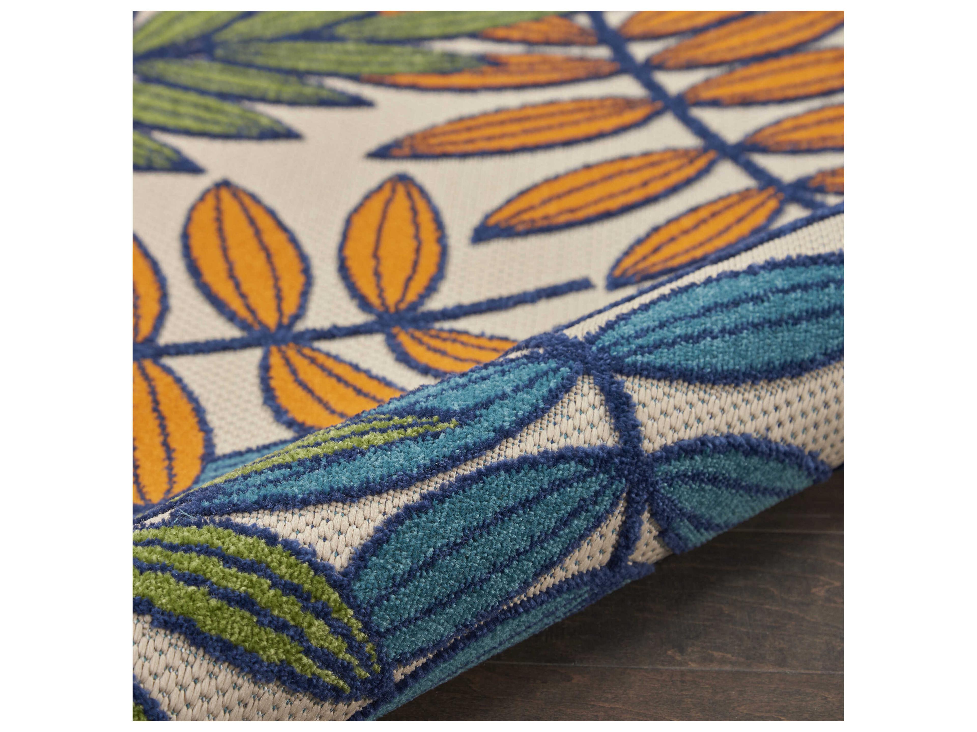 Nourison Aloha Bordered Area Rug