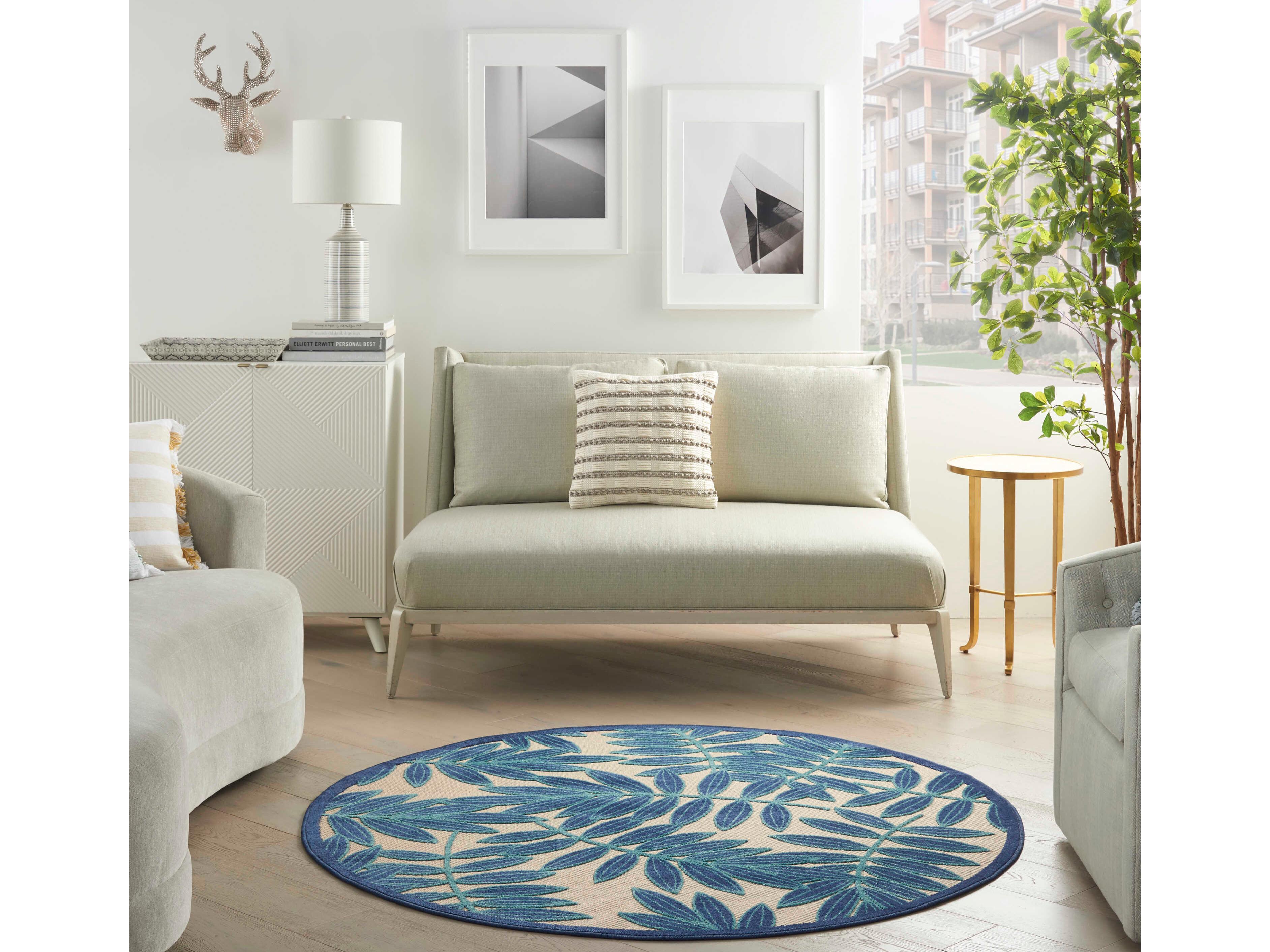 Nourison Aloha Bordered Area Rug