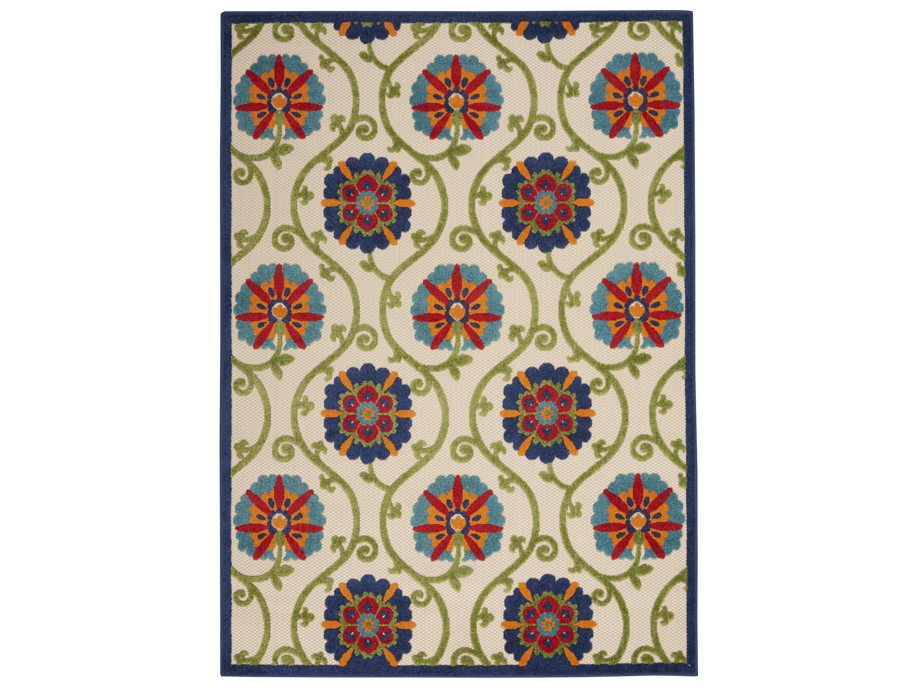 Nourison Aloha Floral Area Rug