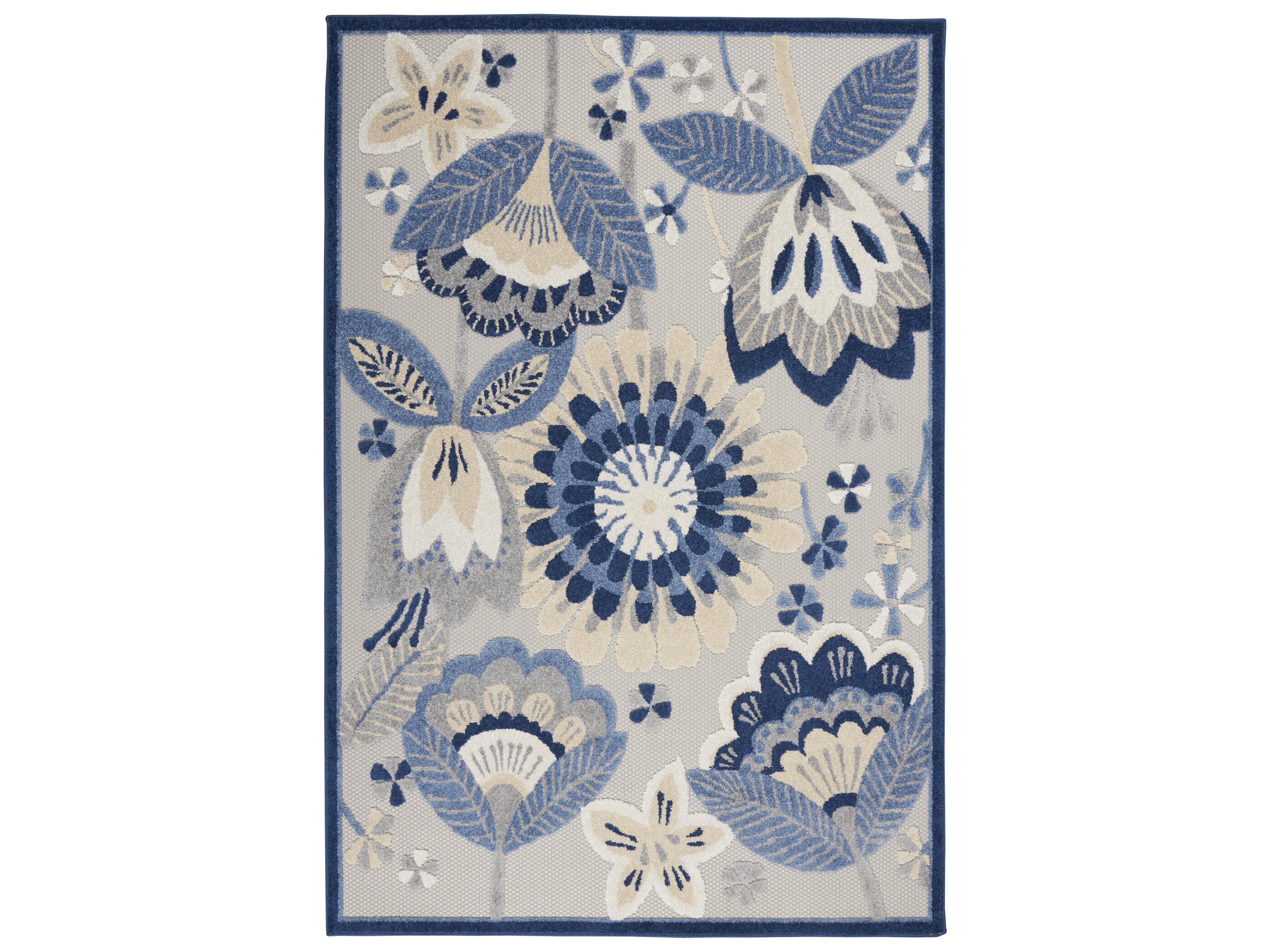 Nourison Aloha Bordered Area Rug