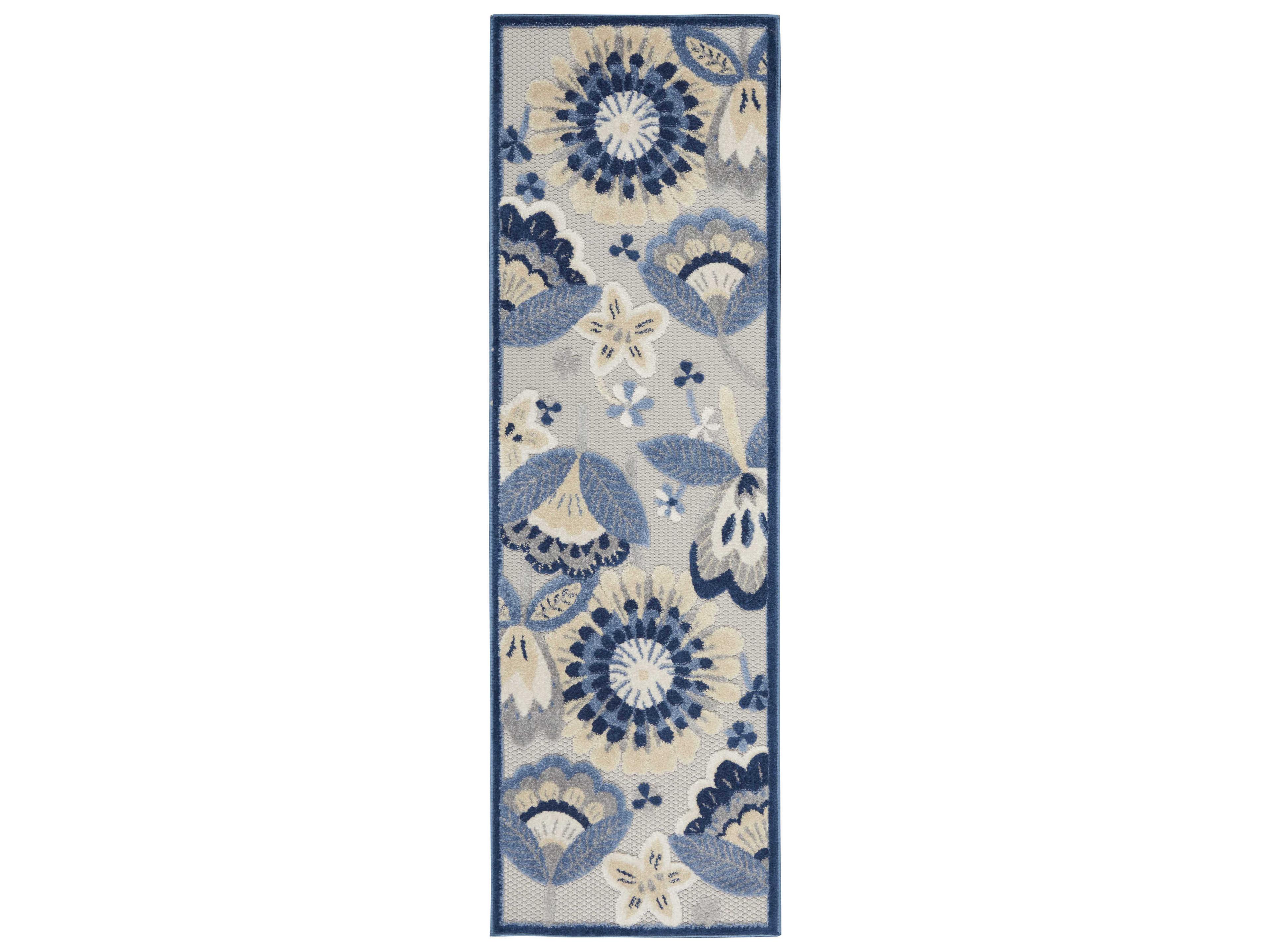 Nourison Aloha Floral Runner Area Rug