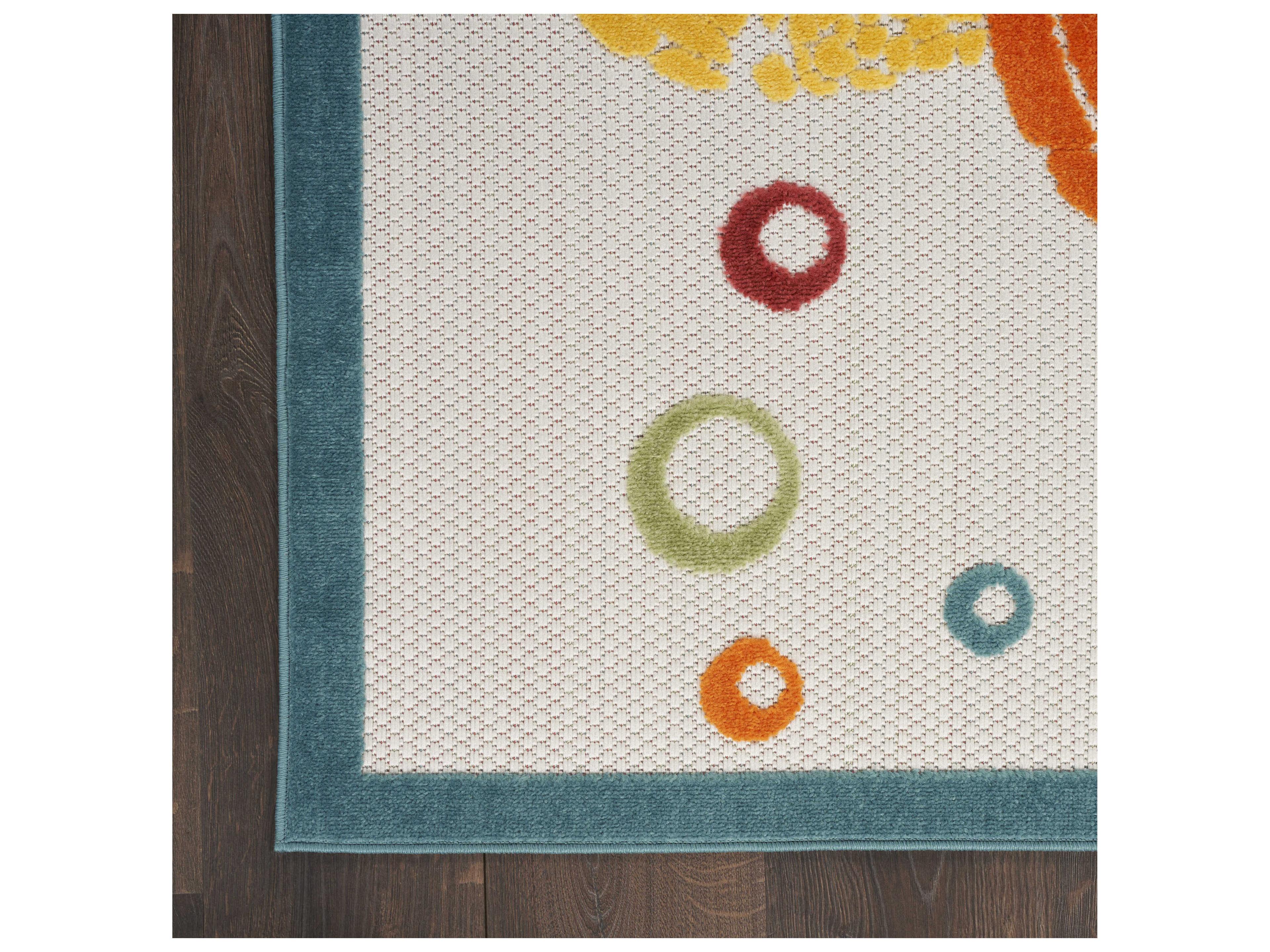 Nourison Aloha Animal Print Runner Area Rug