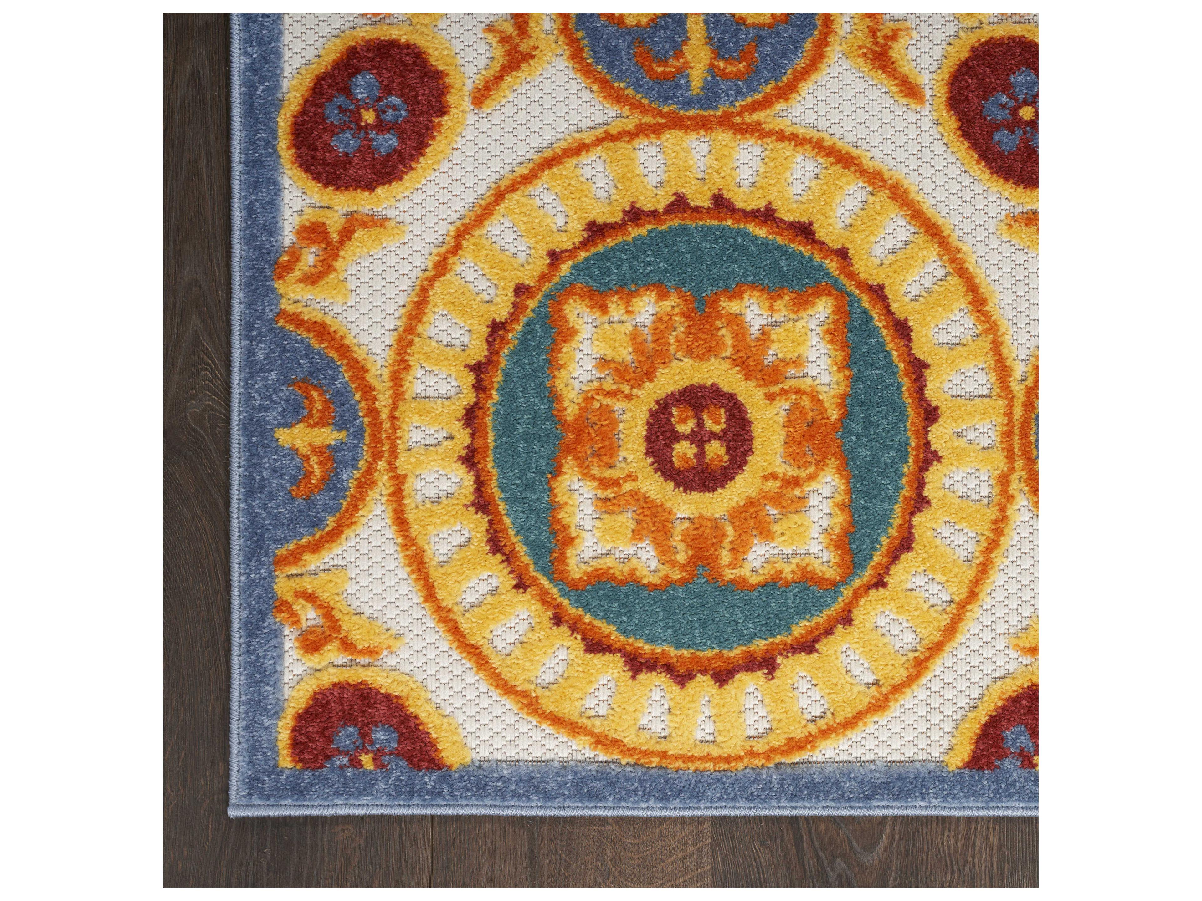Nourison Aloha Bordered Area Rug