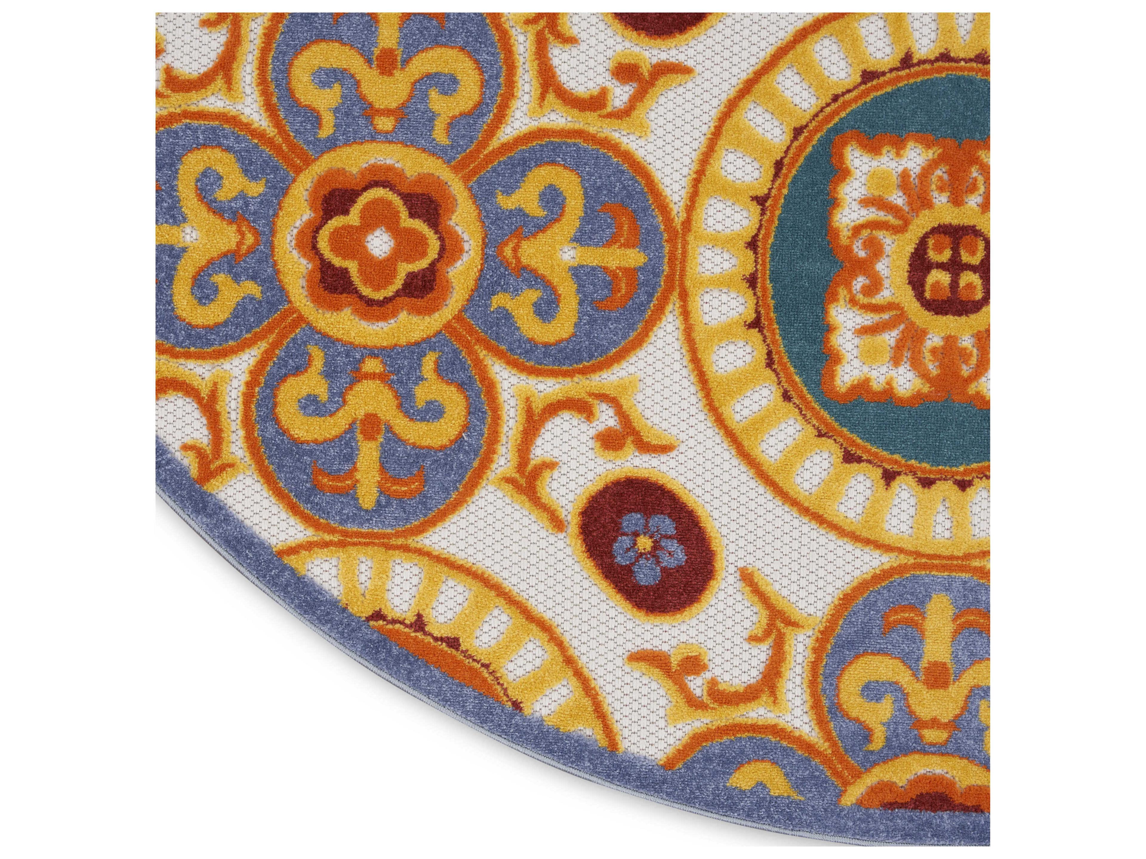 Nourison Aloha Bordered Area Rug