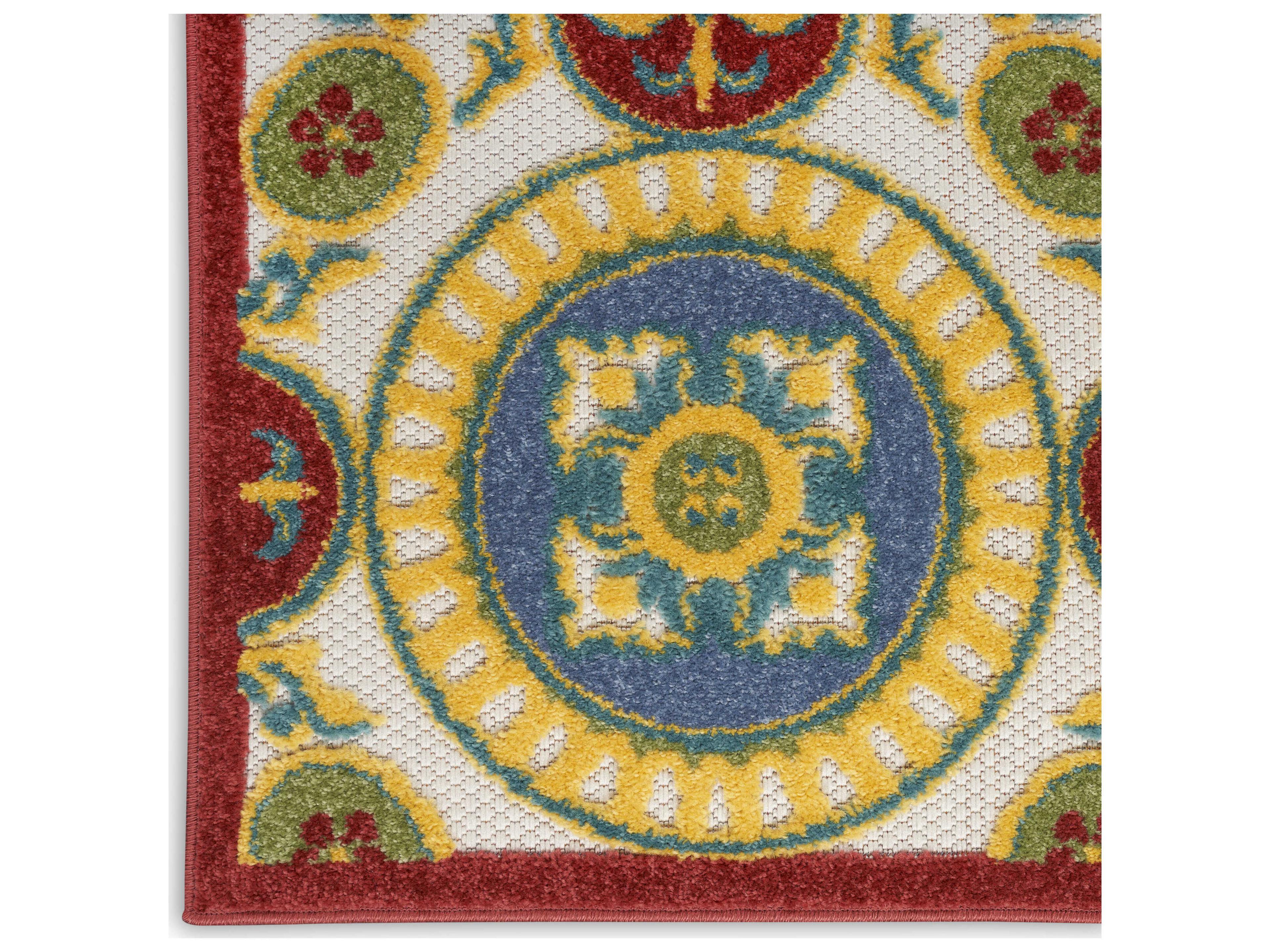 Nourison Aloha Bordered Area Rug