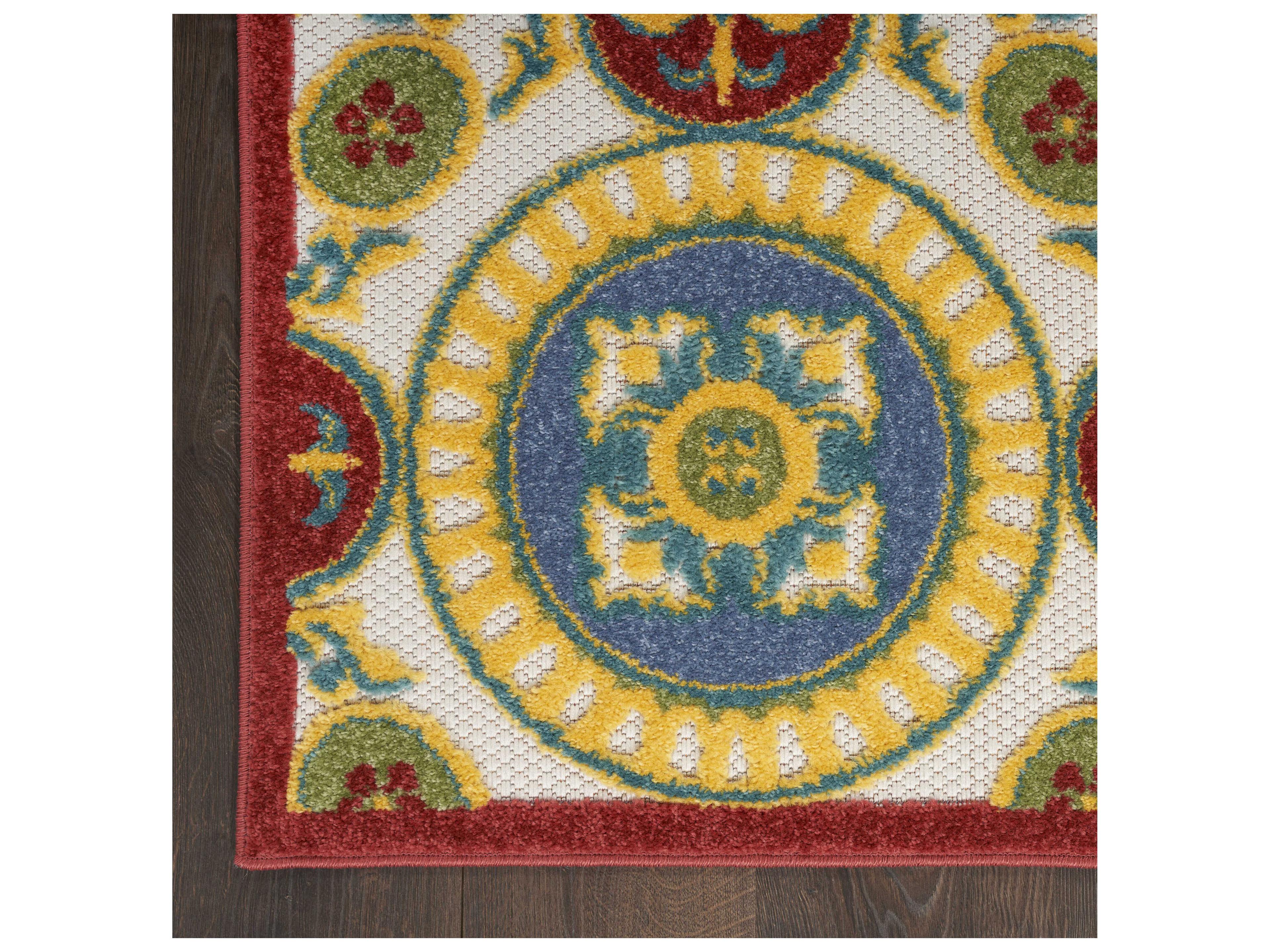 Nourison Aloha Bordered Area Rug