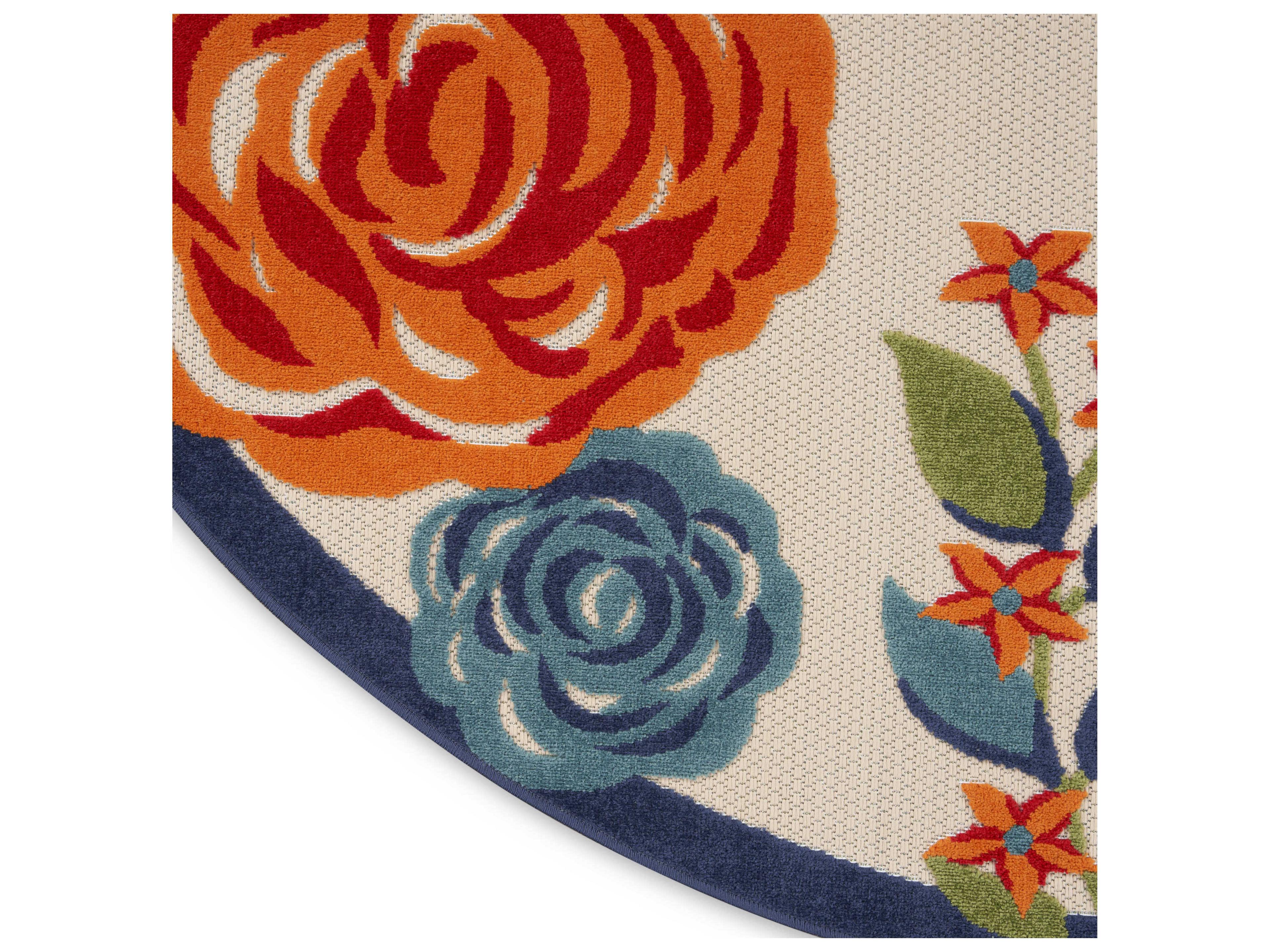 Nourison Aloha Bordered Area Rug