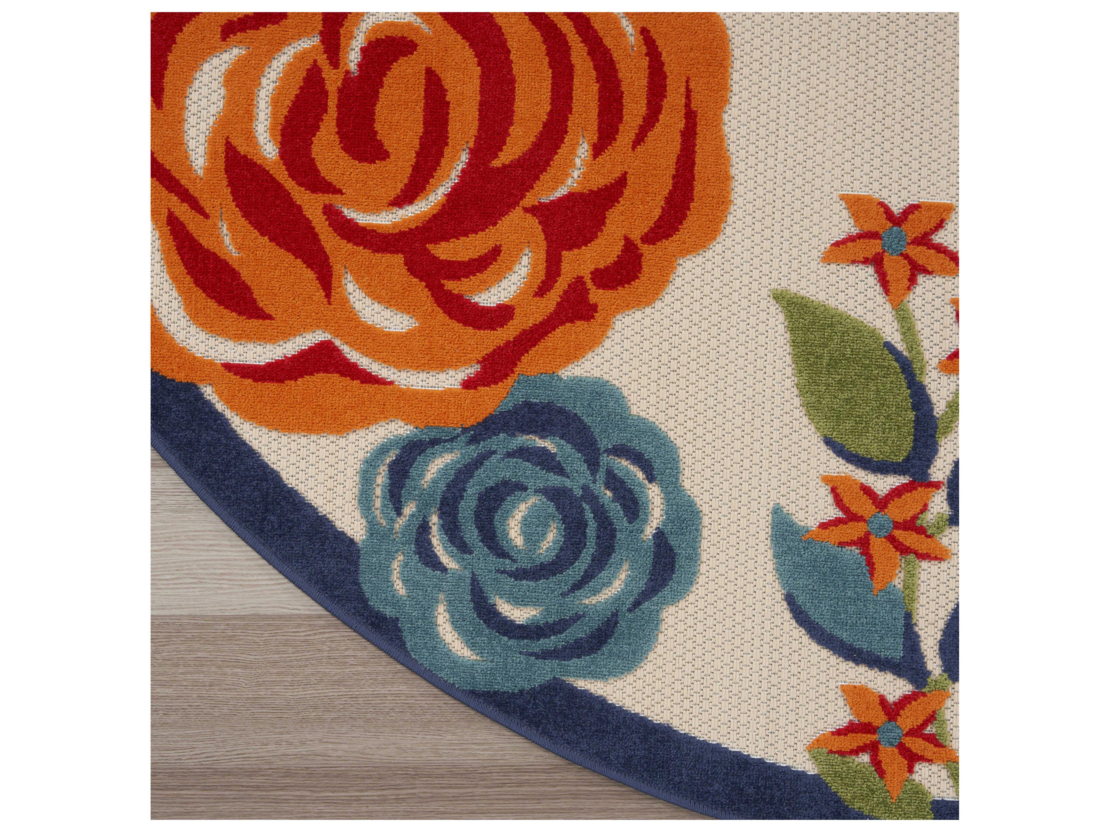 Nourison Aloha Bordered Area Rug