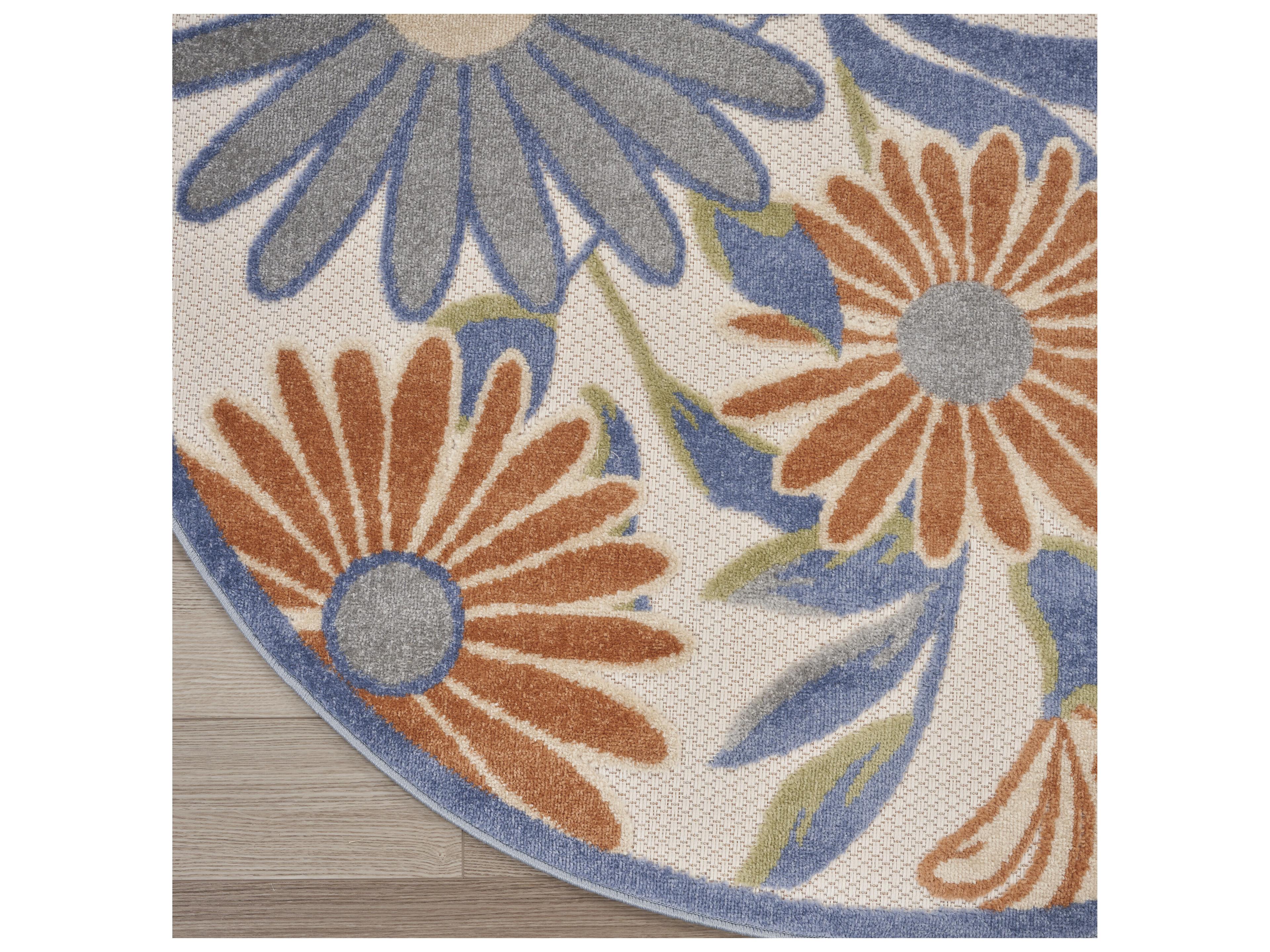 Nourison Aloha Bordered Area Rug