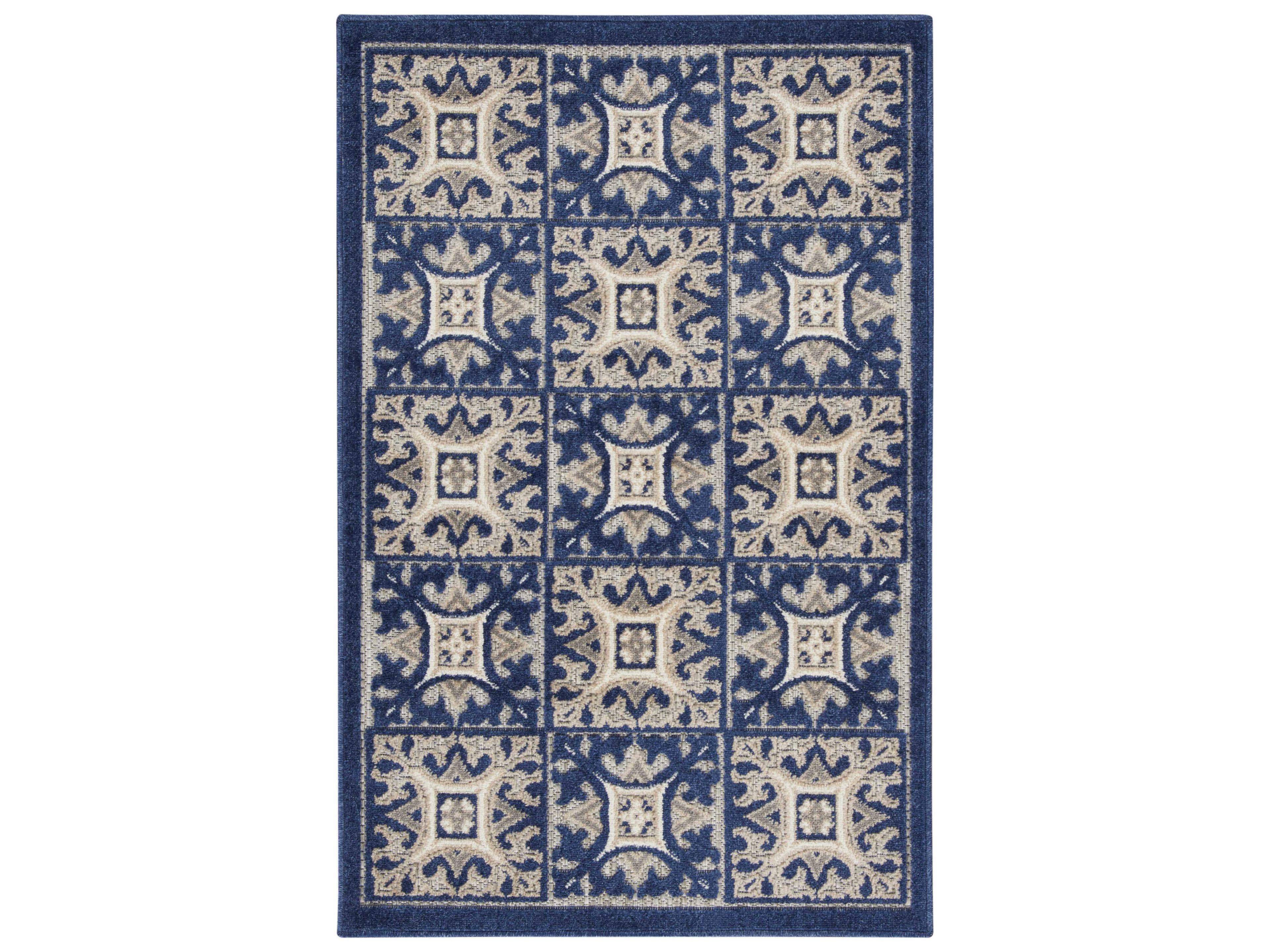 Nourison Aloha Bordered Area Rug