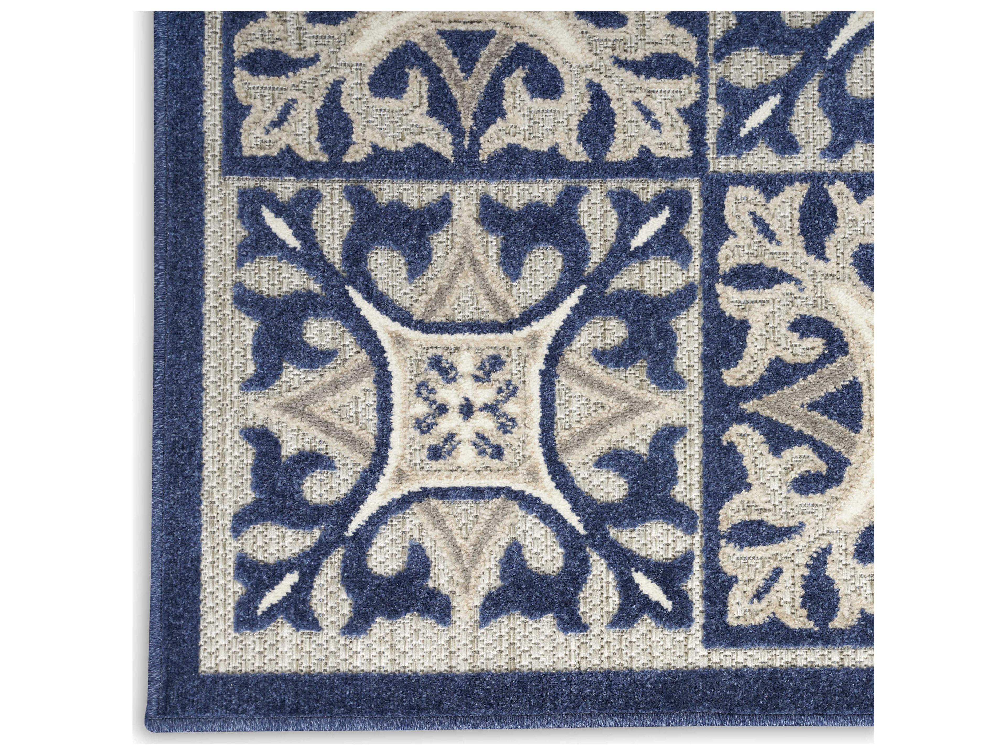 Nourison Aloha Bordered Area Rug