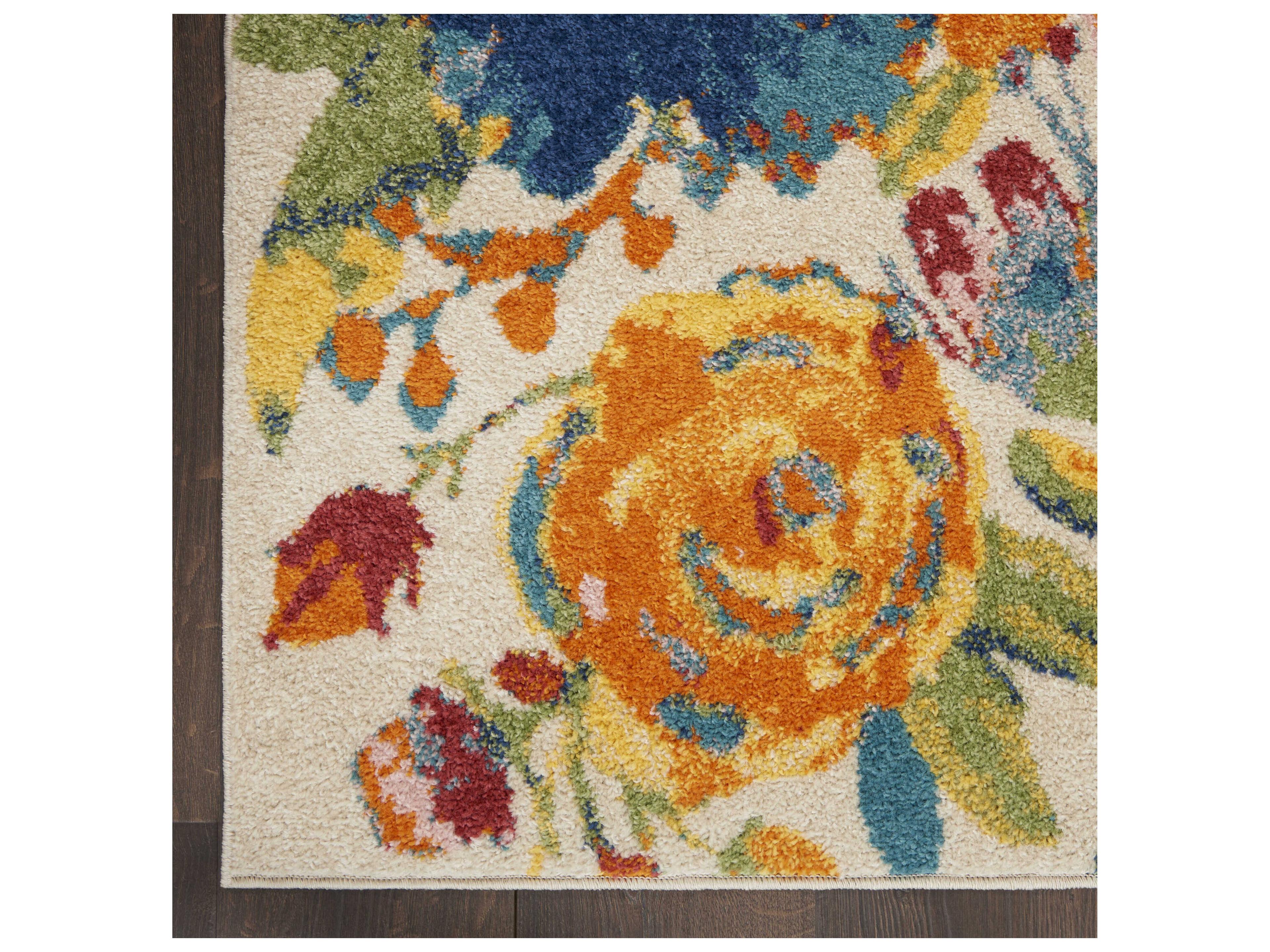 Nourison Allur Floral Runner Area Rug