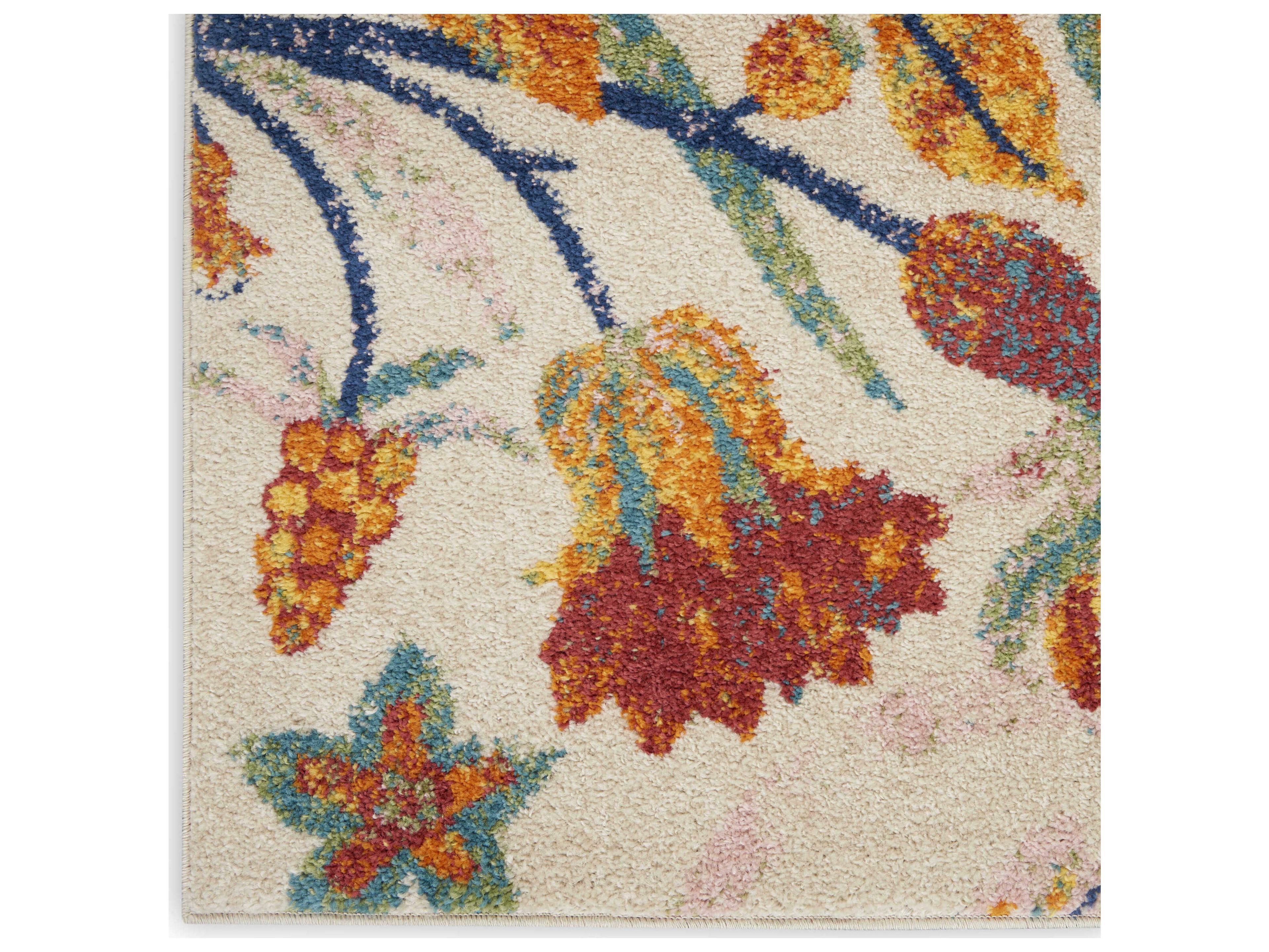 Nourison Allur Floral Runner Area Rug