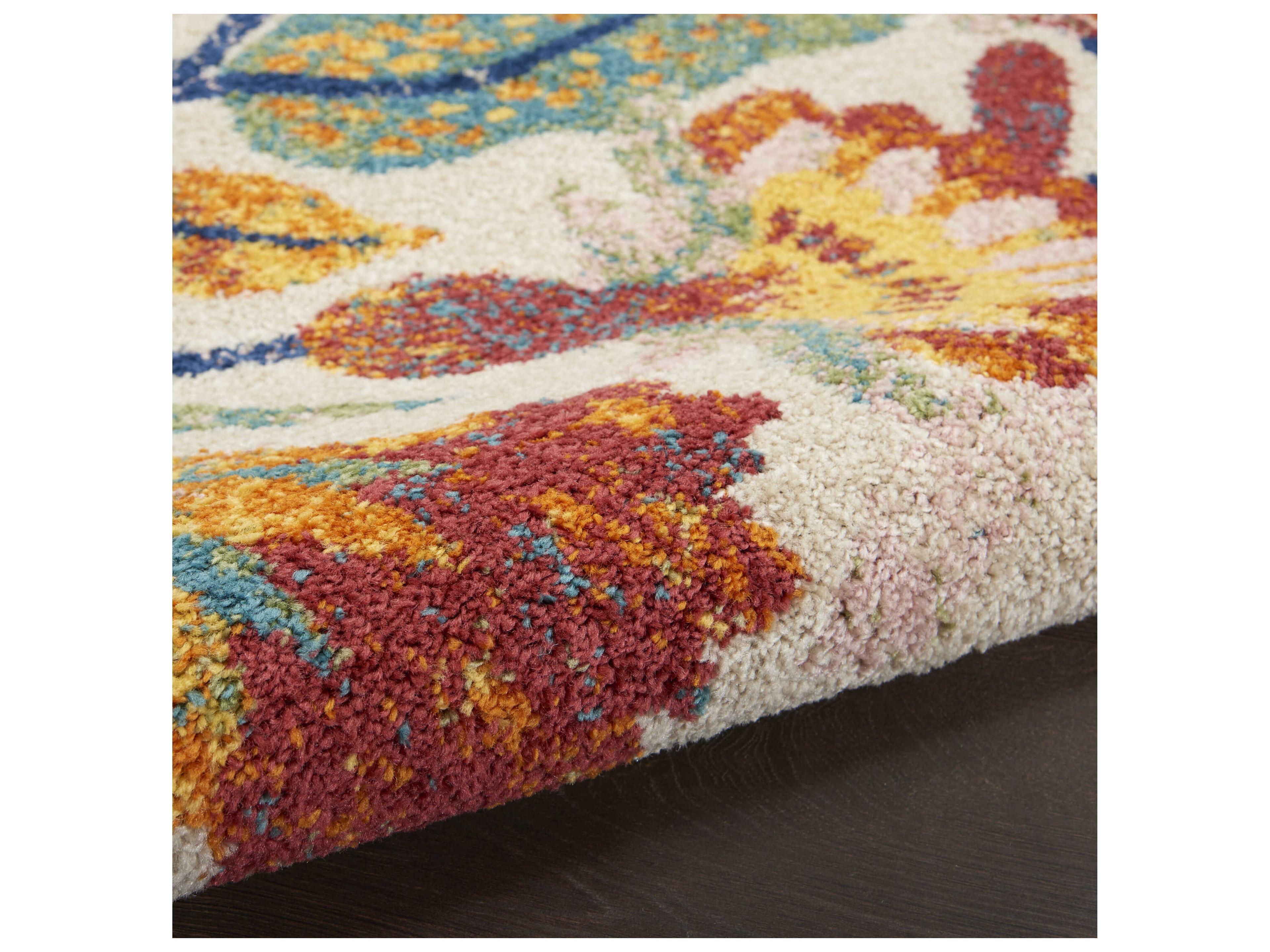Nourison Allur Floral Runner Area Rug